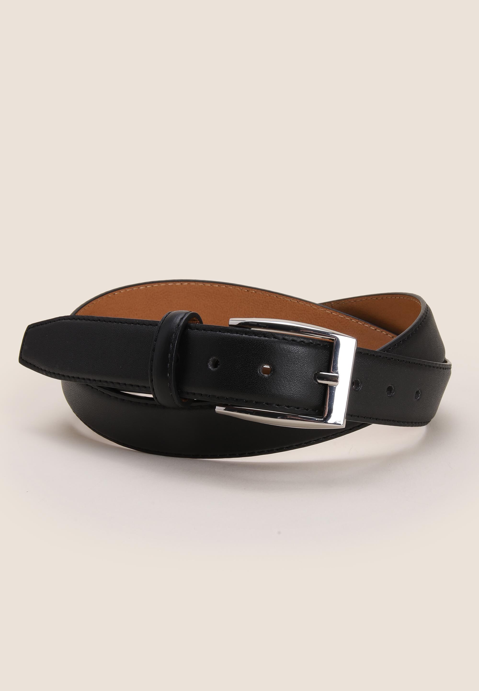 Mens Black Formal Belt