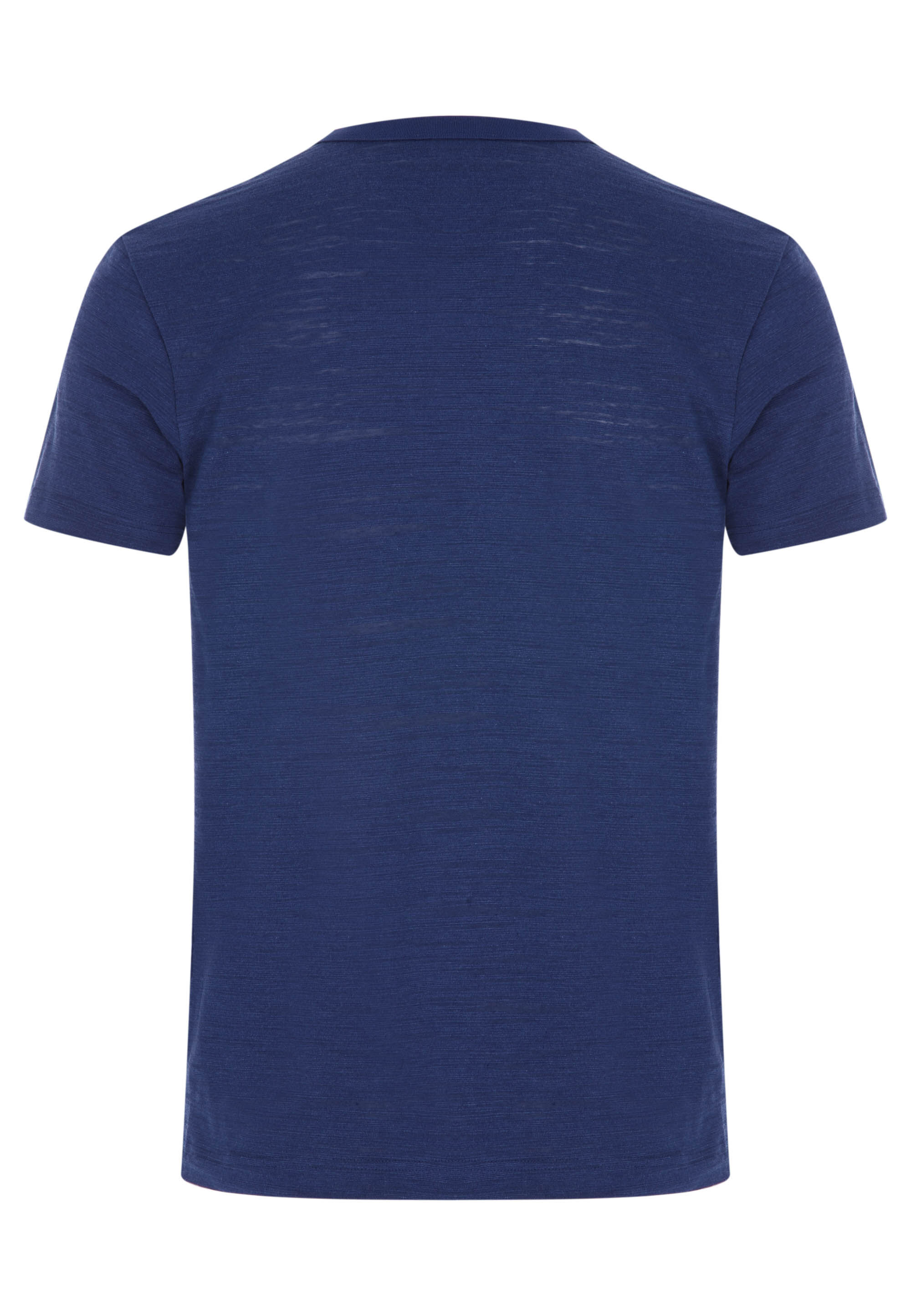 Mens Dark Blue Pocket T-Shirt