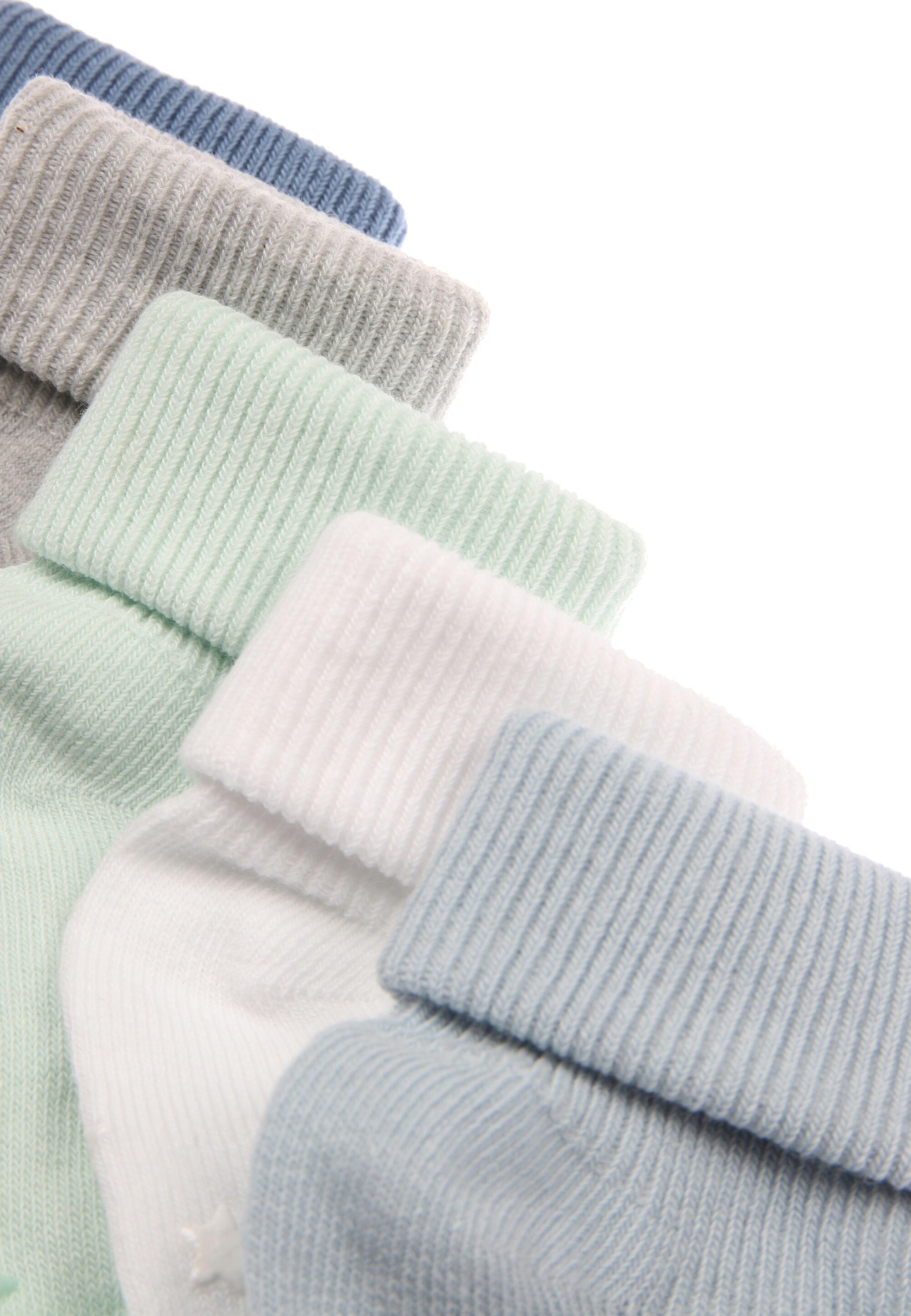 Baby Boy 5pk Blue Multipack Socks