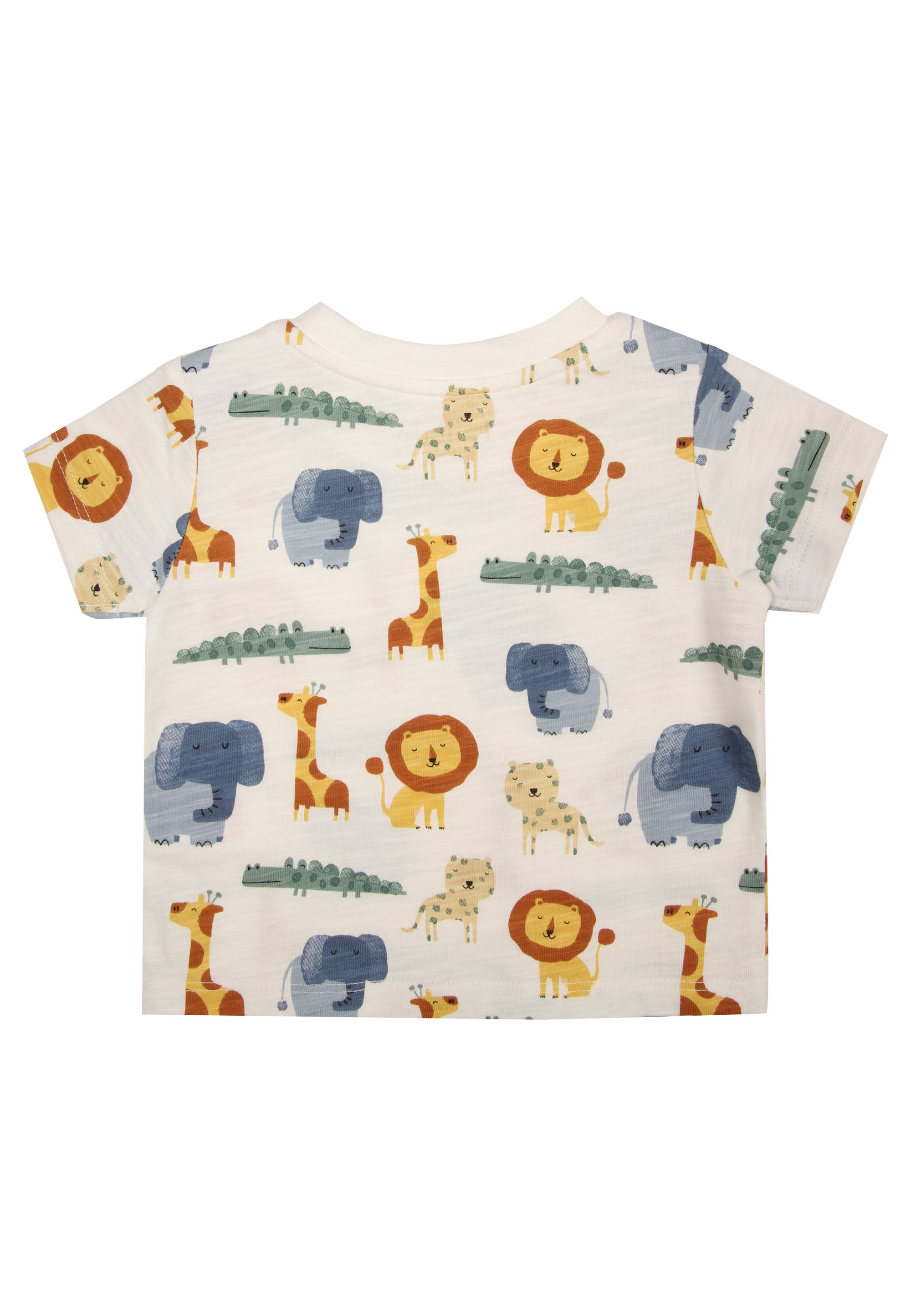 Baby Boys Green Jungle Print Top and Short Set