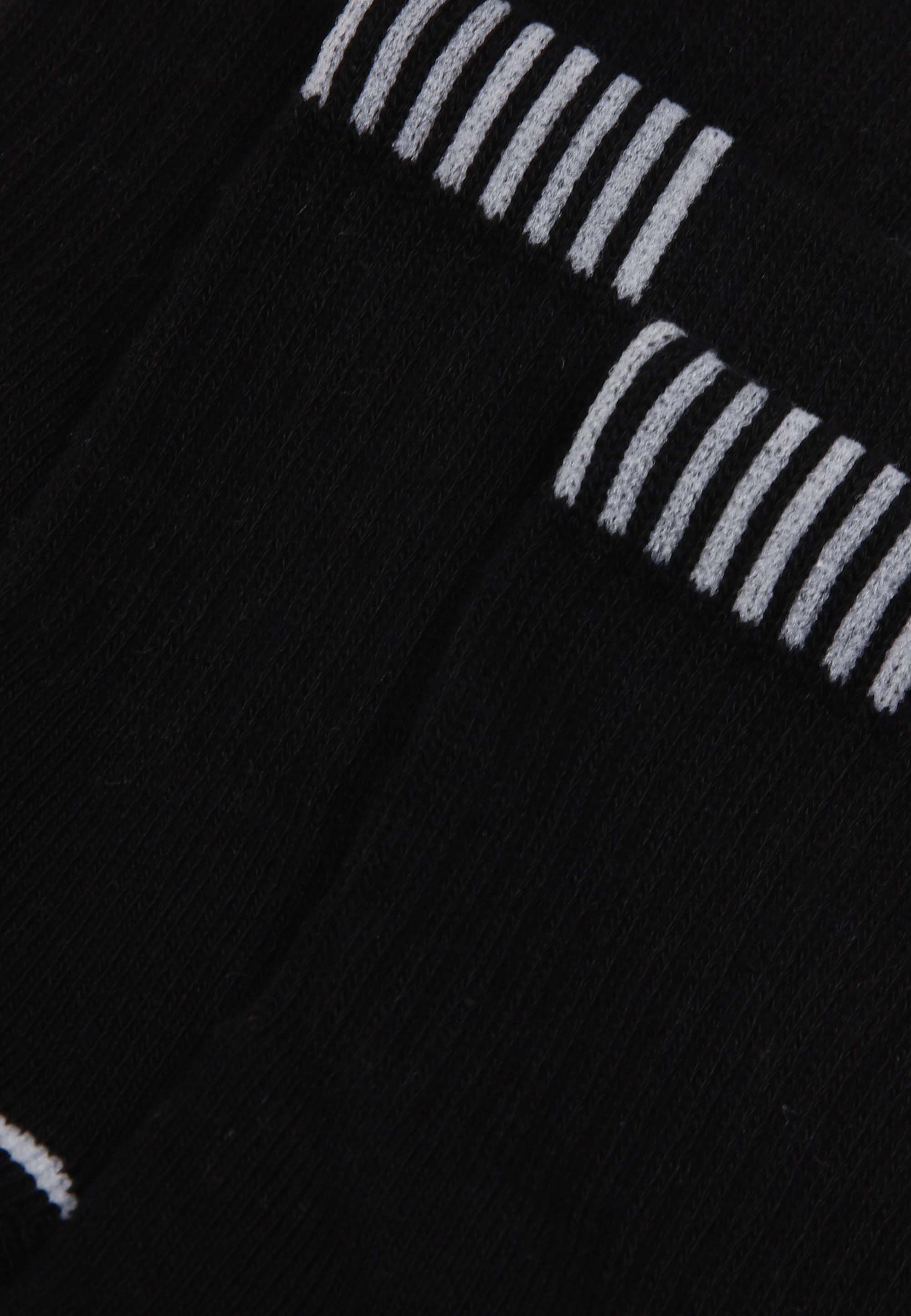 Mens 3pk Black Arch Support Quarter Socks