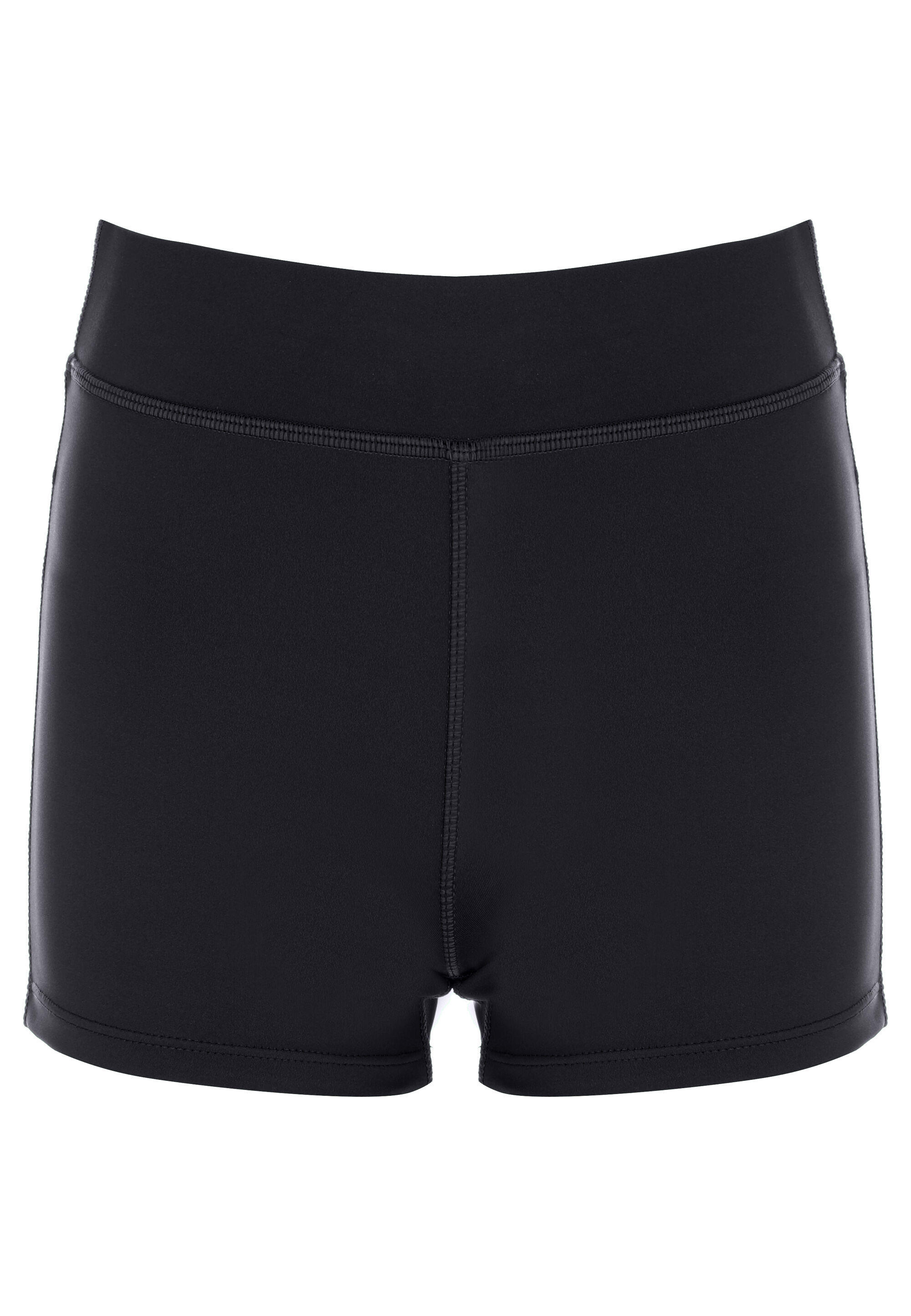 Older Girls Black Active Cycling Shorts