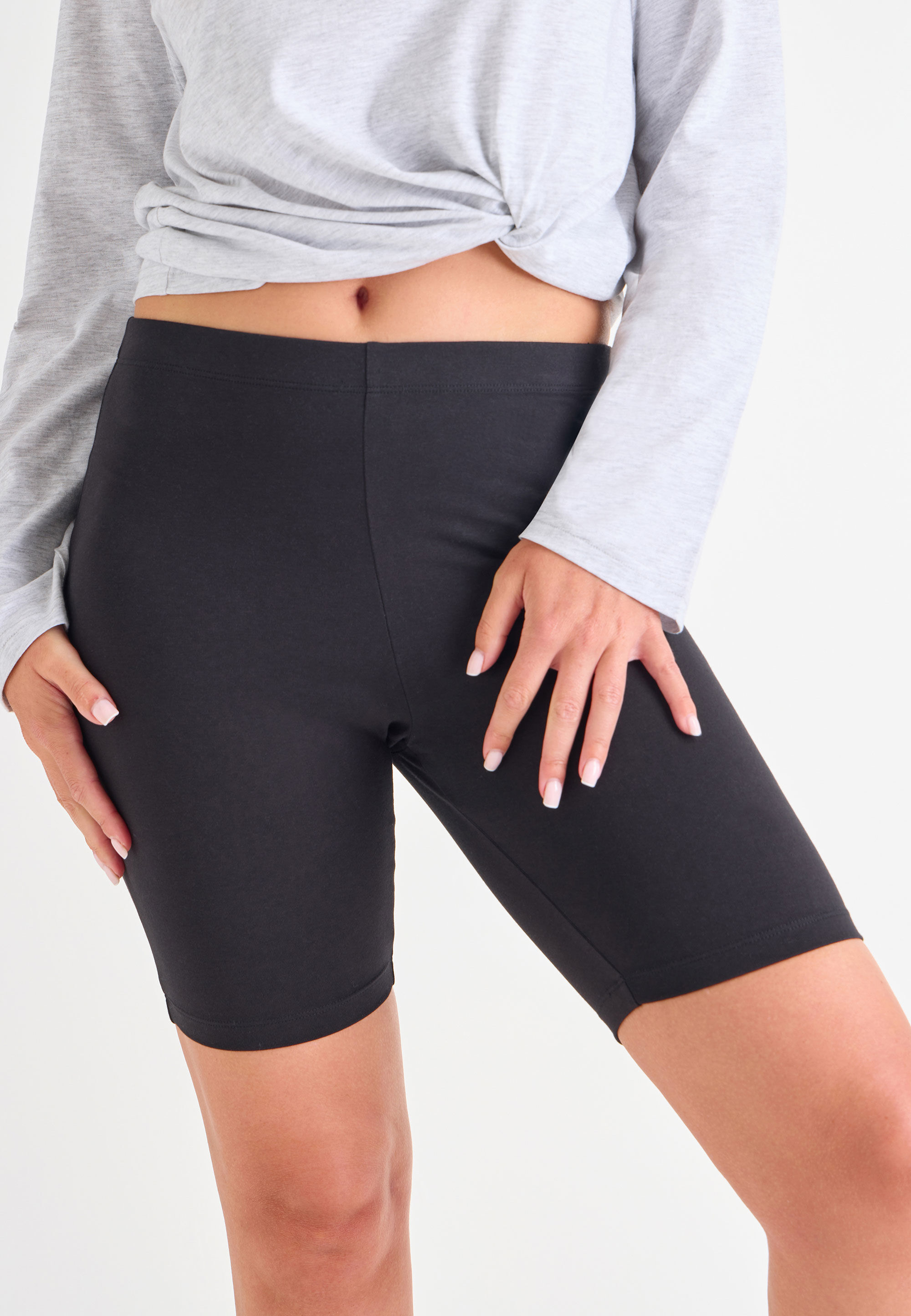 Womens Black Cycling Shorts