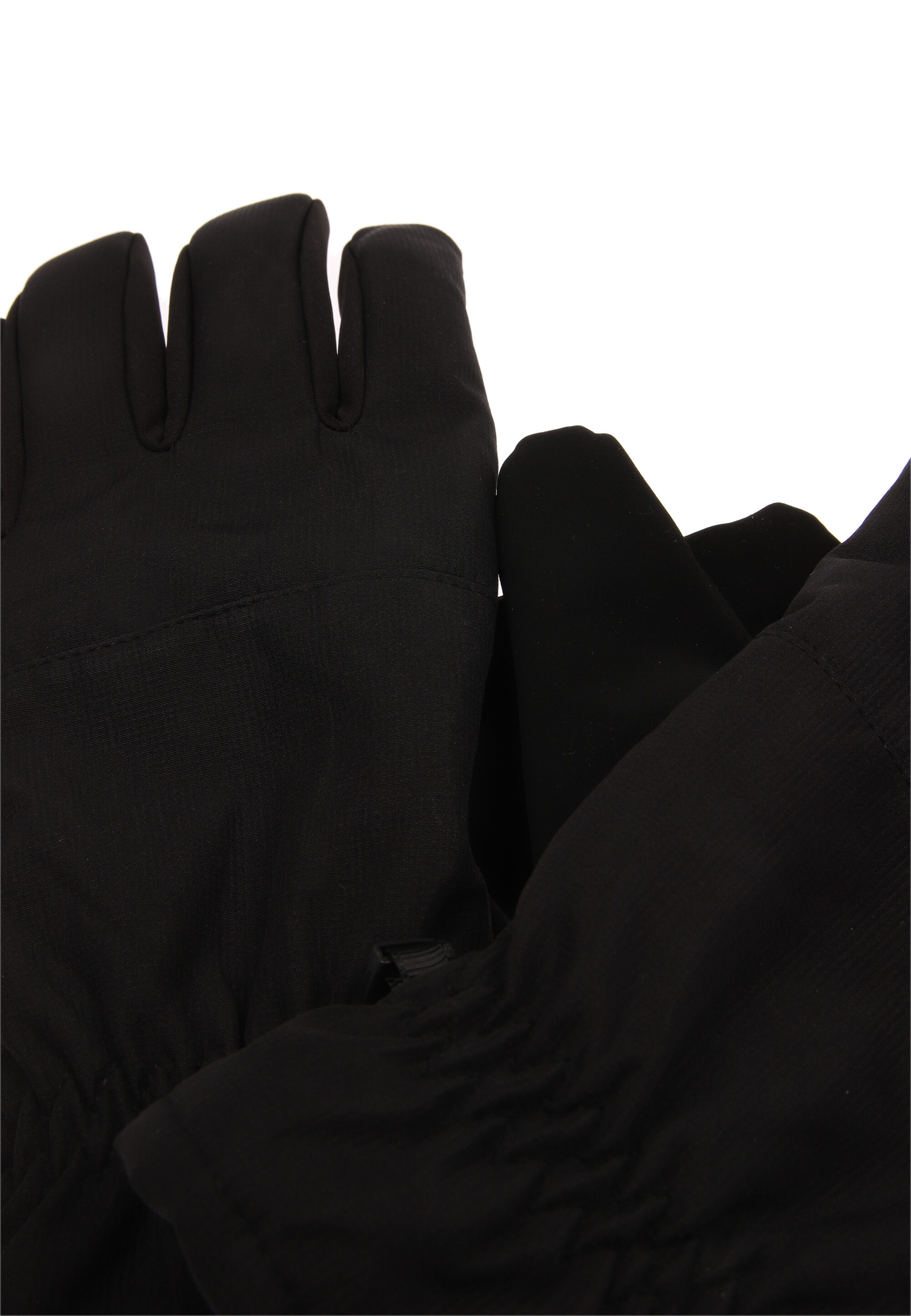 Mens Black Thinsulate Ski Gloves