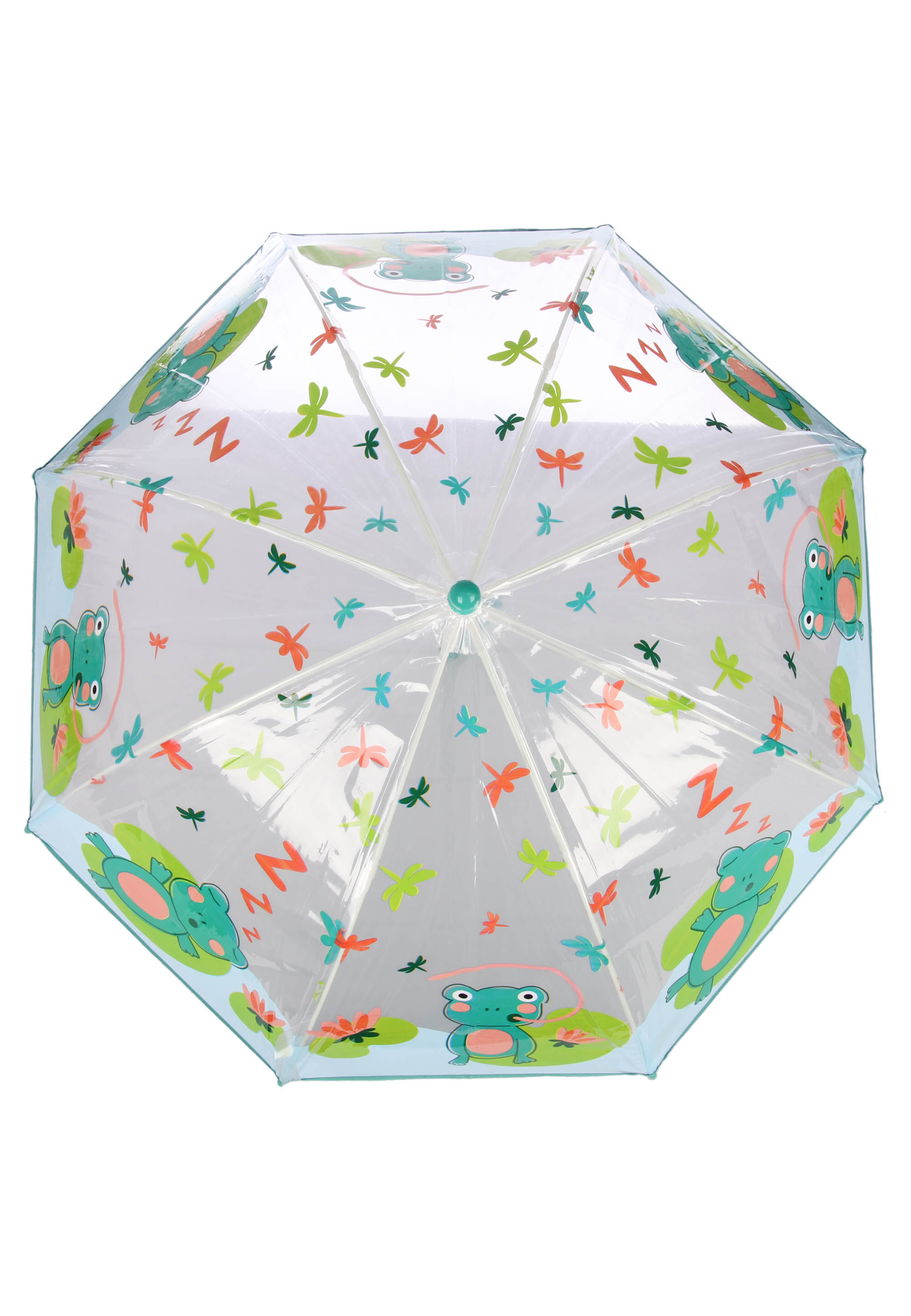 Kids Green Frog Umbrella