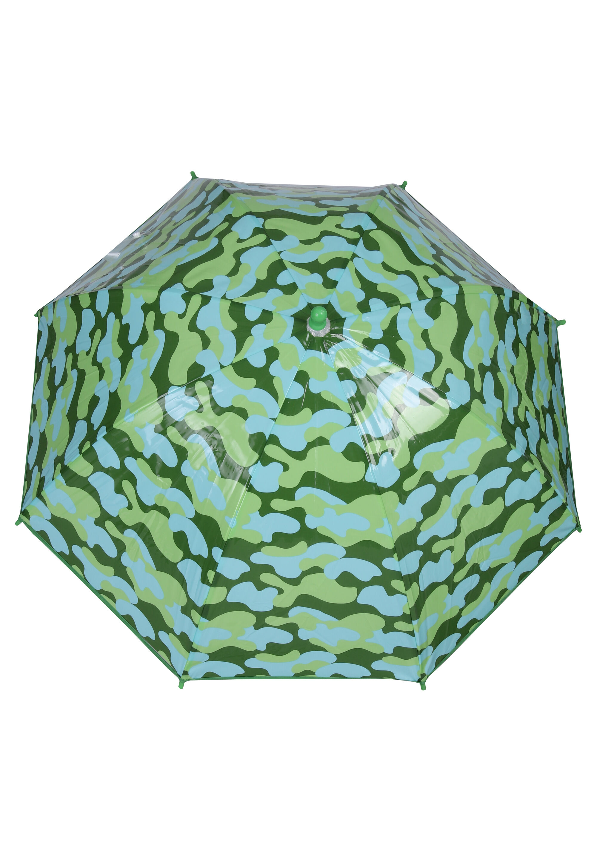 Kids Green Camo Umbrella