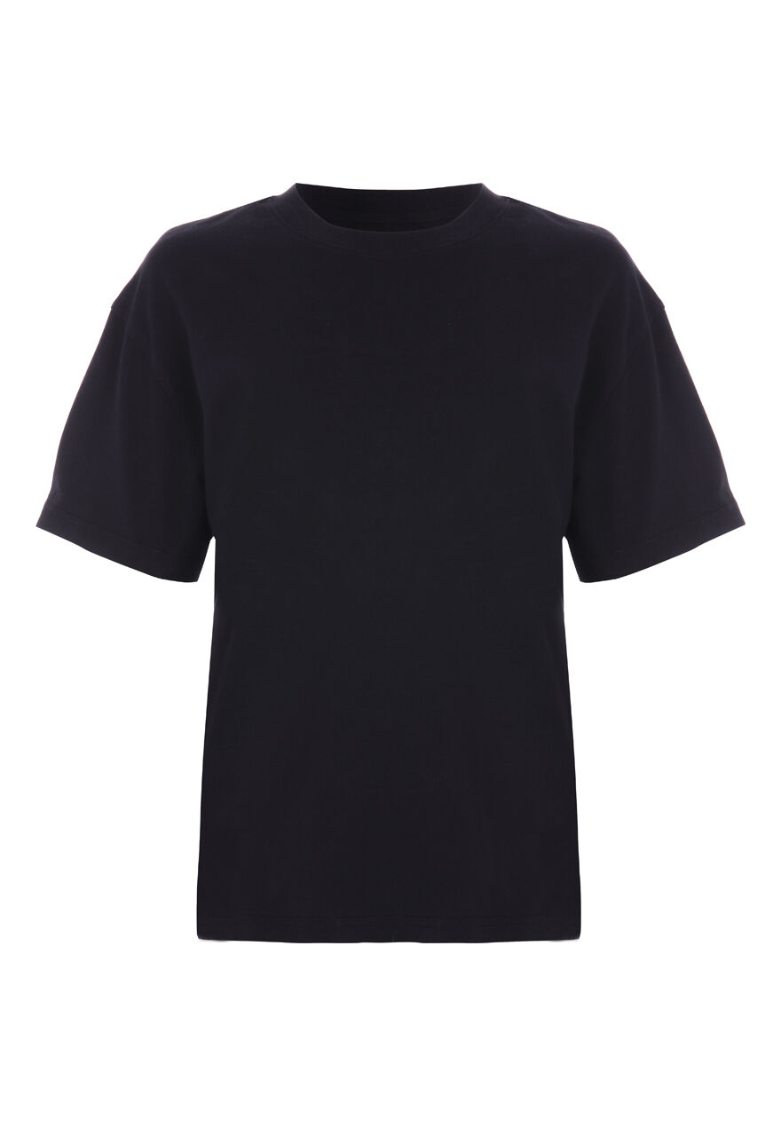 Older Boys Basic Black Tee