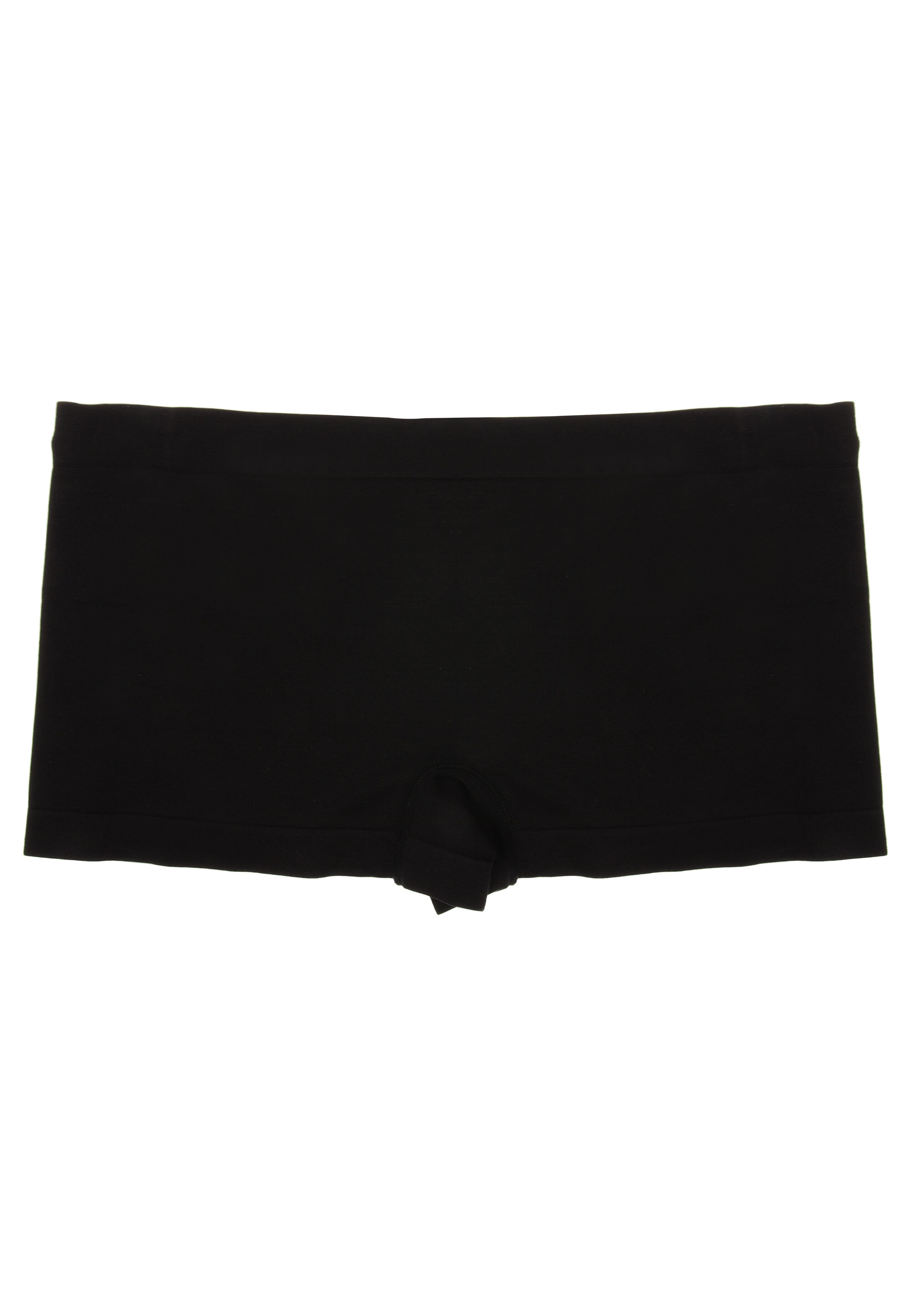 Womens Black Seam Free Shorts