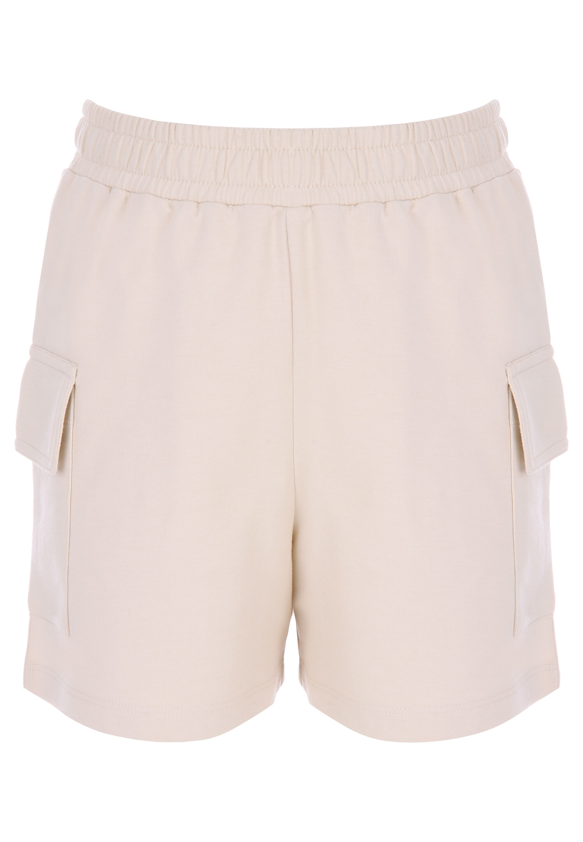 Older Girls Stone Cargo Sweat Shorts