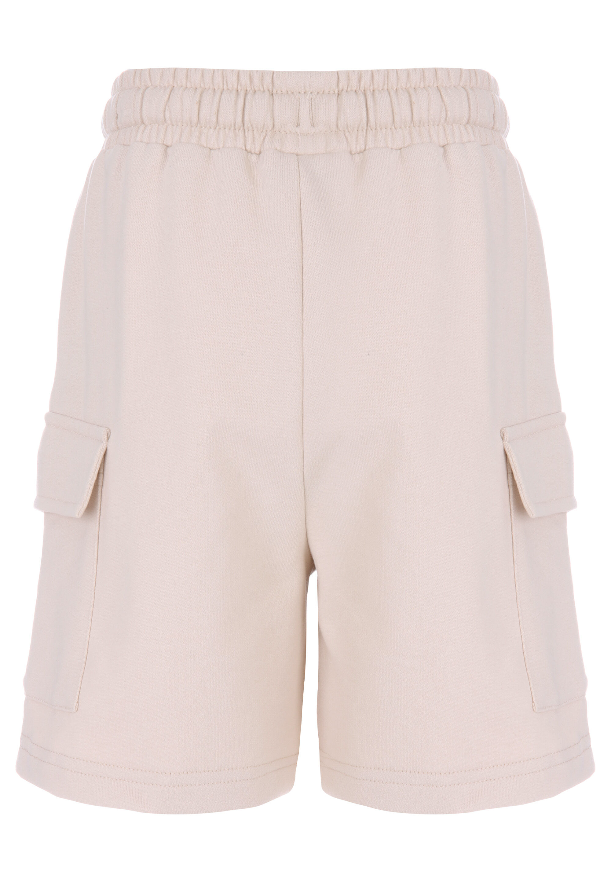 Older Boys Stone Jersey Cargo Shorts