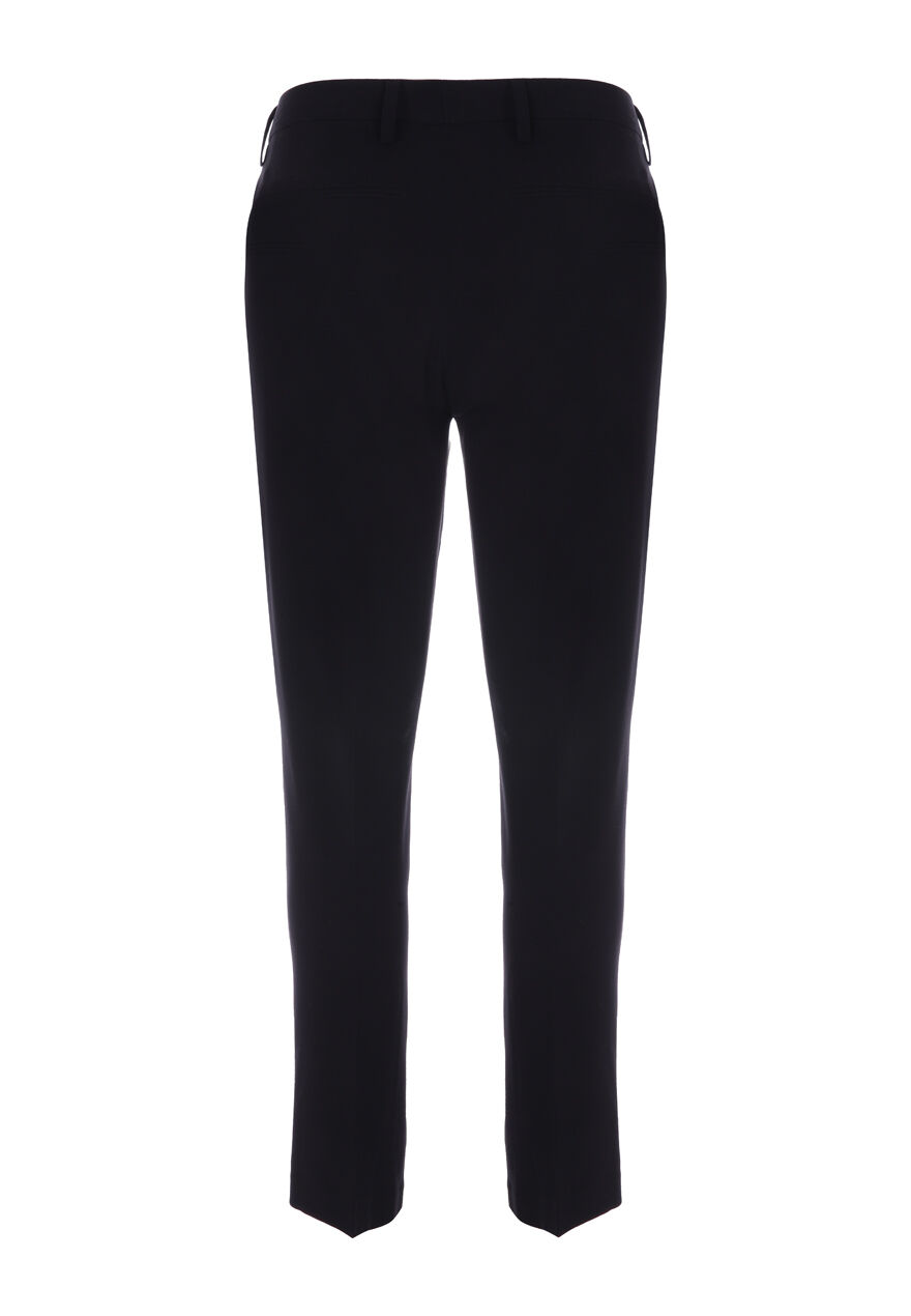 Mens Black Slim Leg Fit Trousers