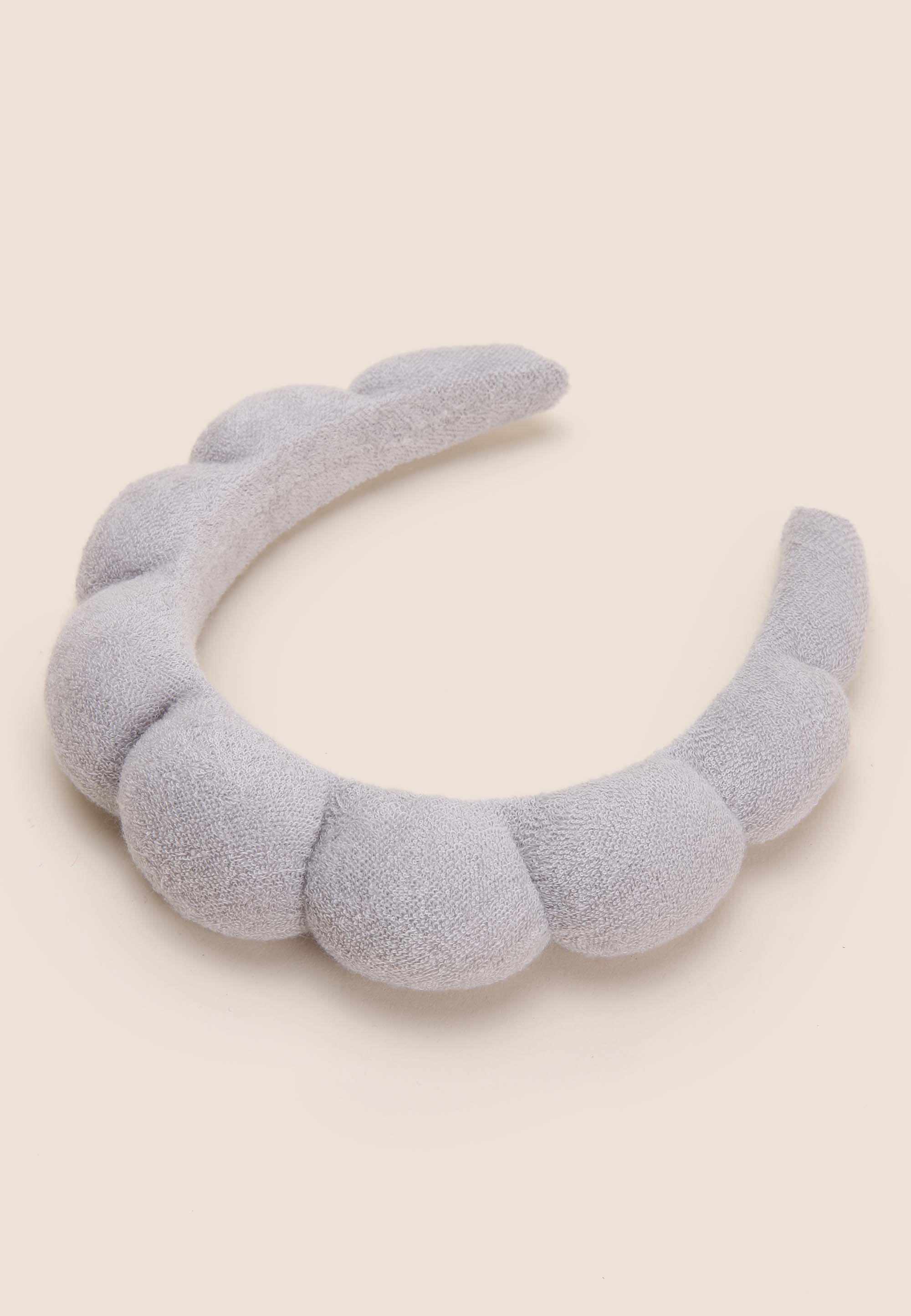Womens Grey Spa Cloud Headband