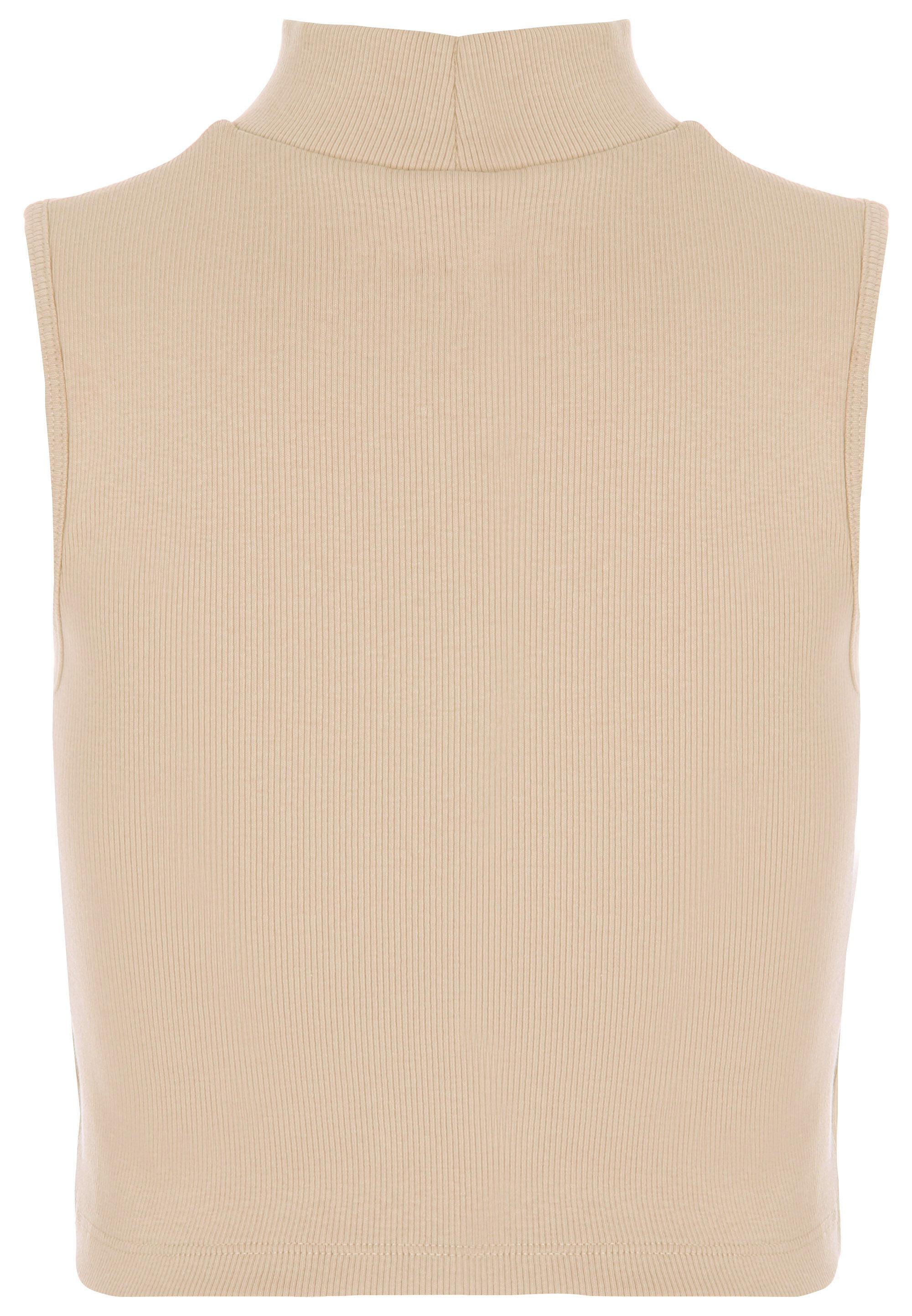 Older Girls Stone Turtle Neck Top