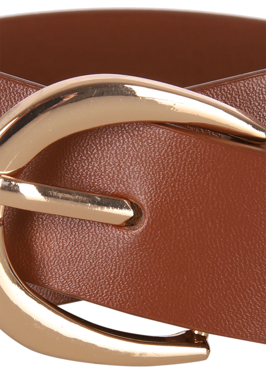 Womens Tan Jean Belt