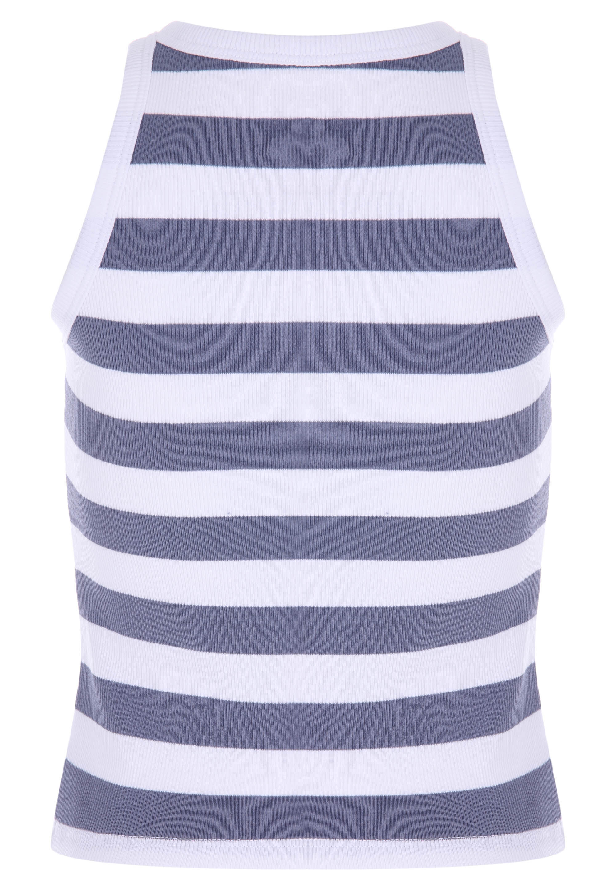 Older Girls Navy Stripe Vest