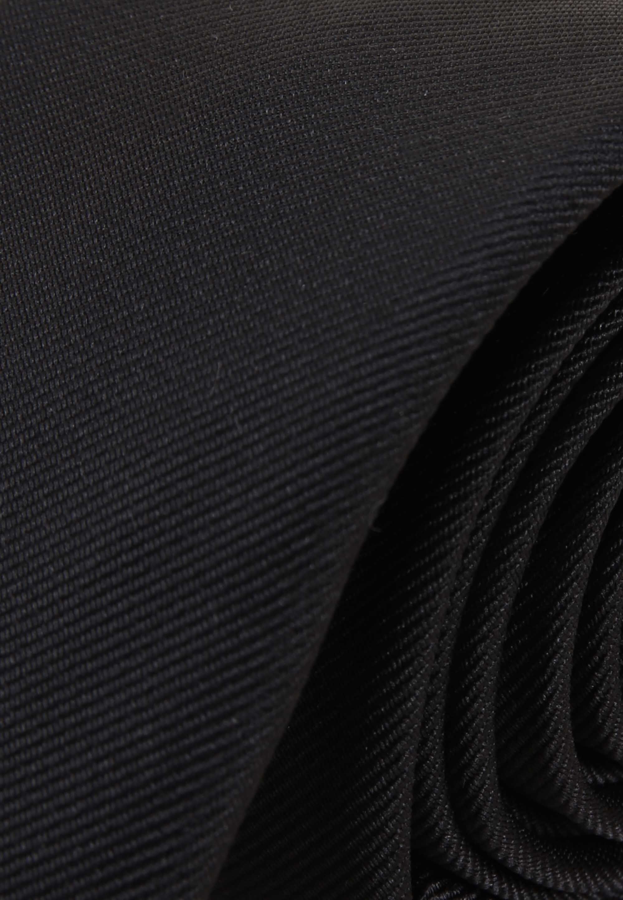 Mens Black Plain Tie
