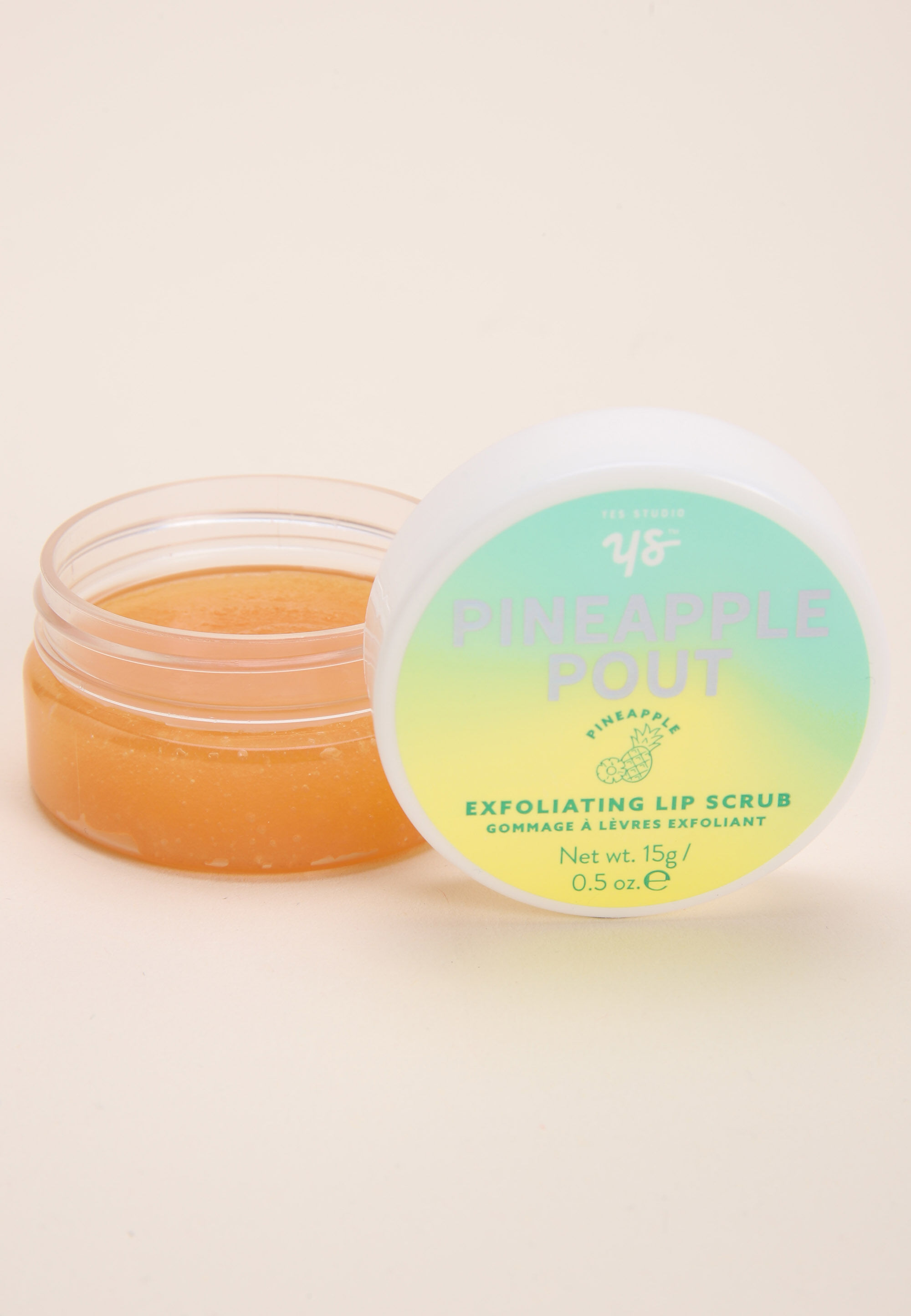 Womens Pineapple Pout Lip Scrub