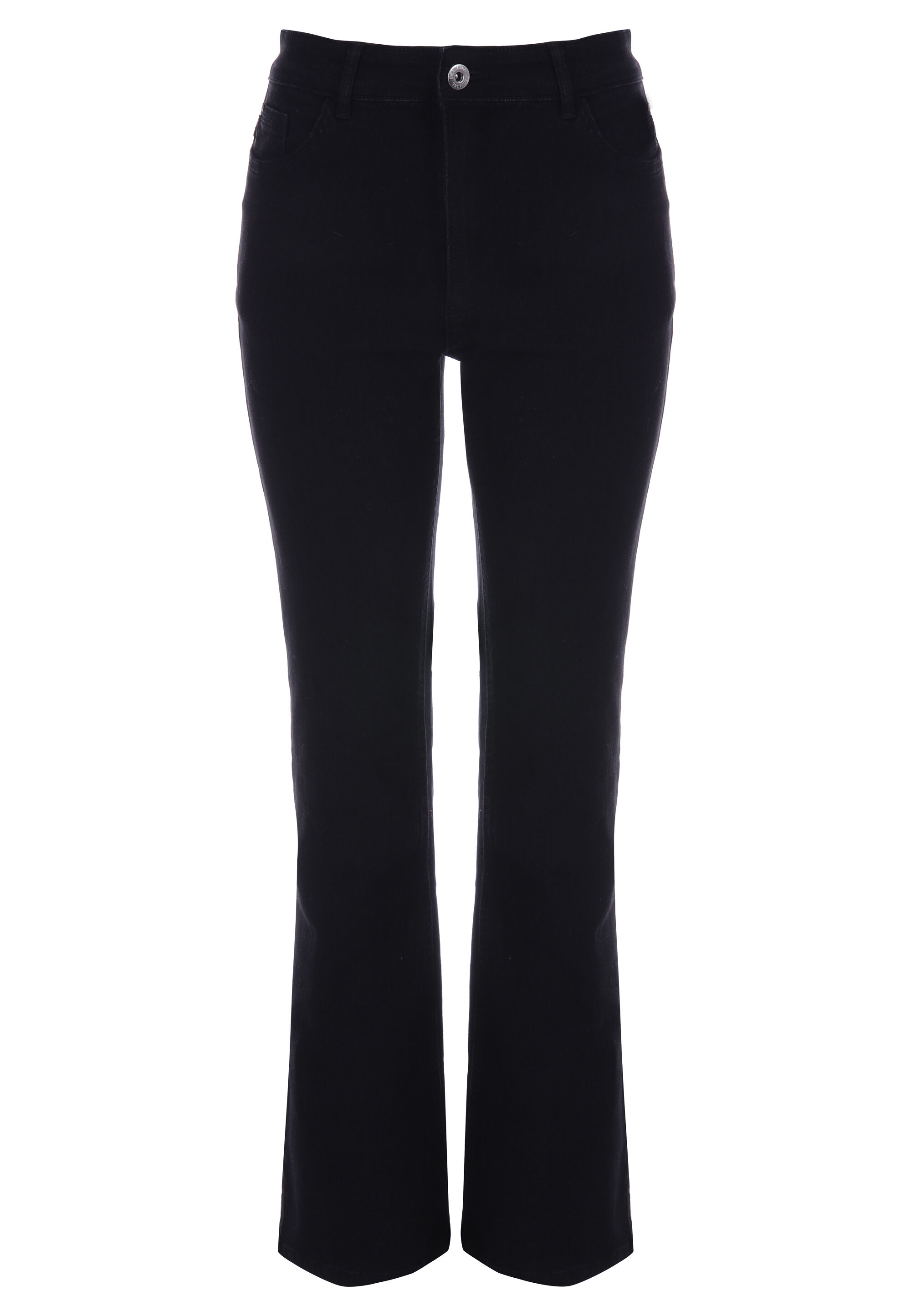 Womens Black Alexa Bootcut Jeans