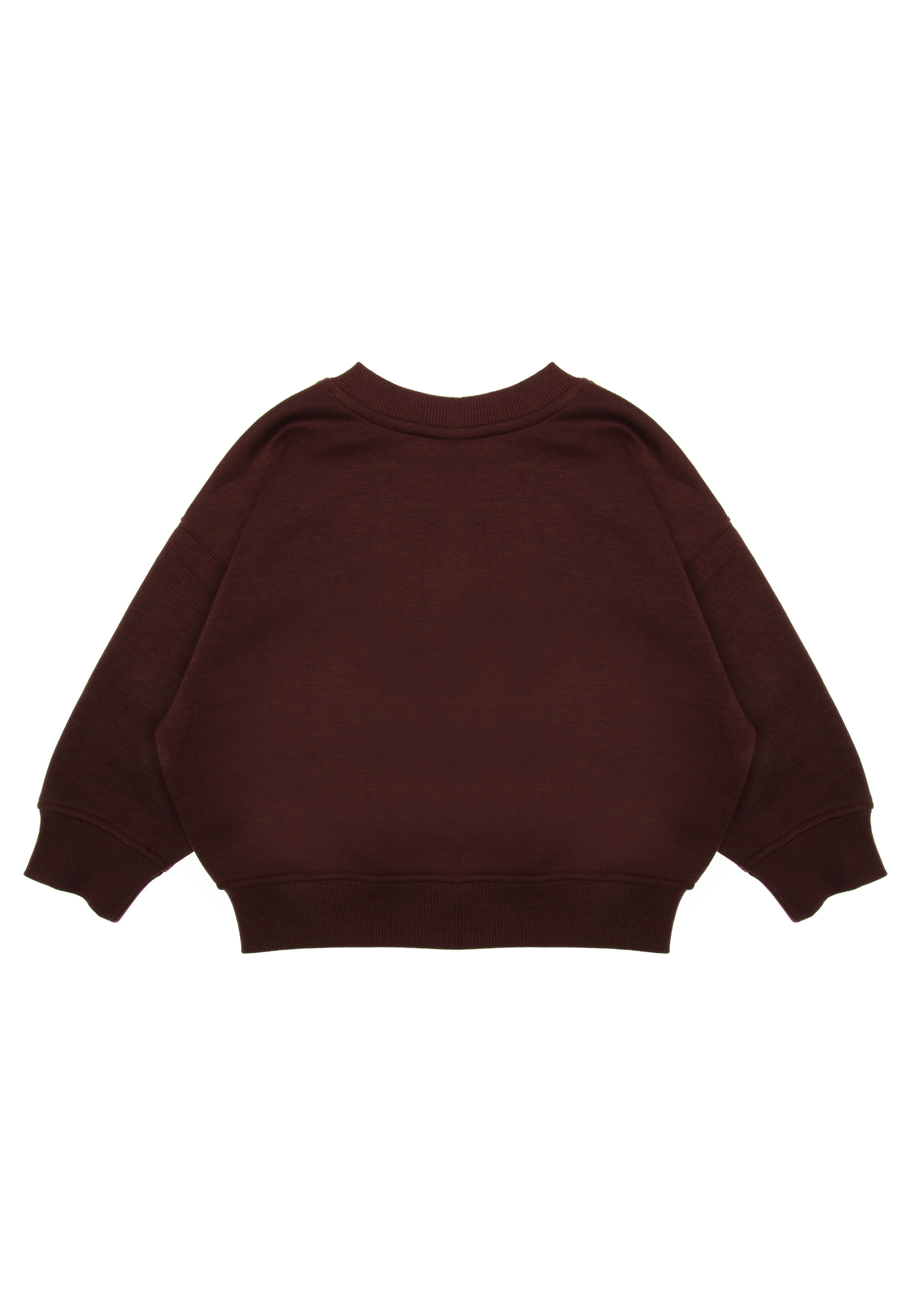 Younger Boys Burgundy Oversized Sweatshirt
