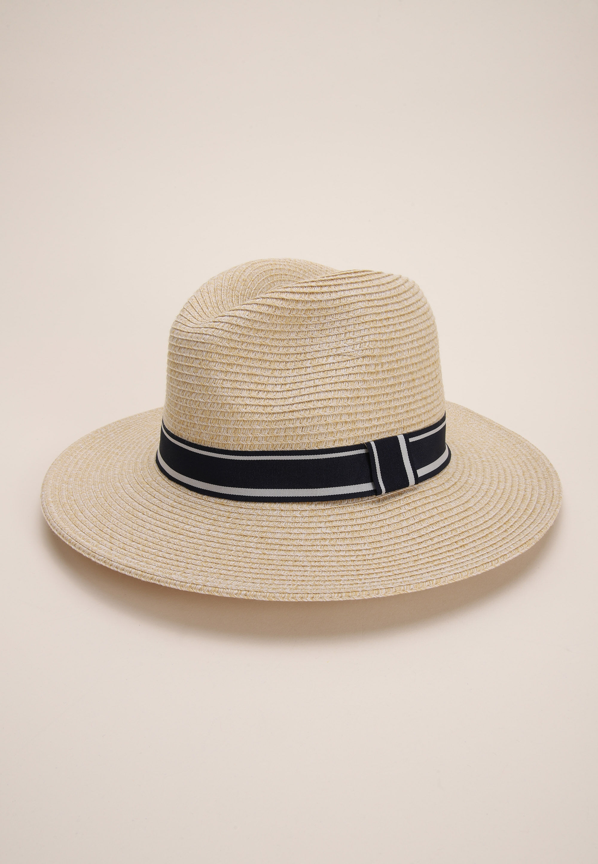 Mens Natural Woven Packable Panama Hat