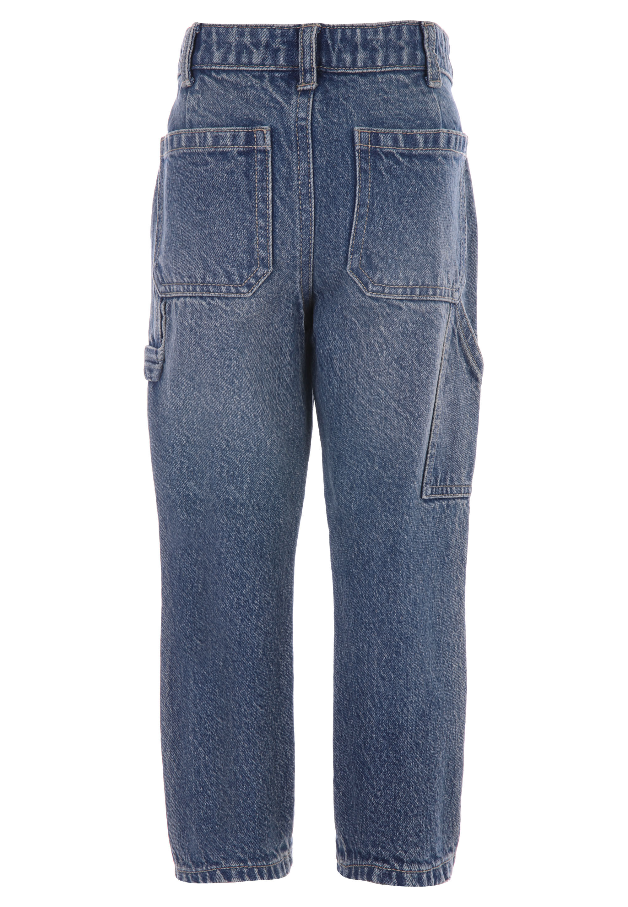 Younger Boys Blue Denim Carpenter Jeans