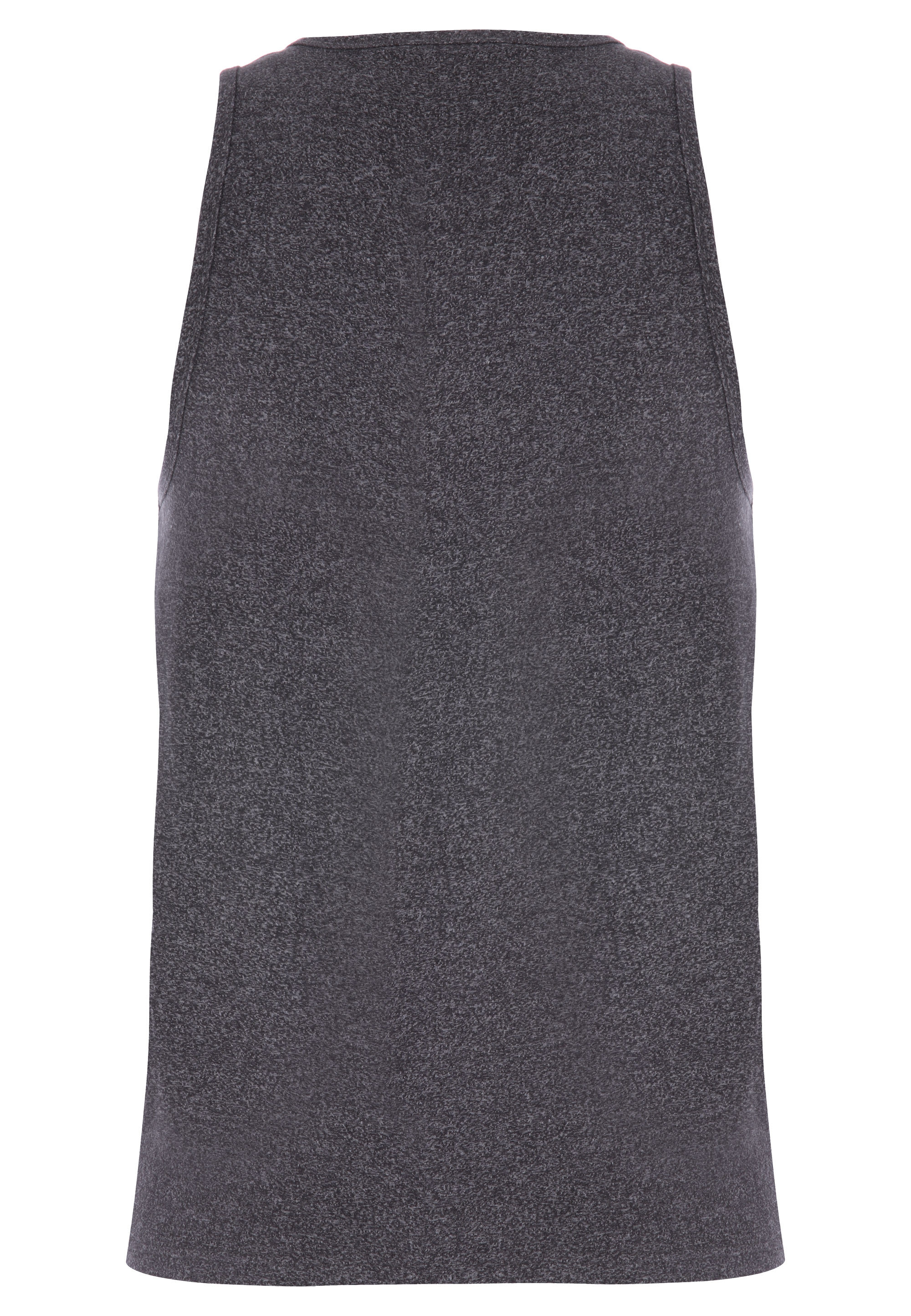 Mens Grey Cotton Textured Vest Top