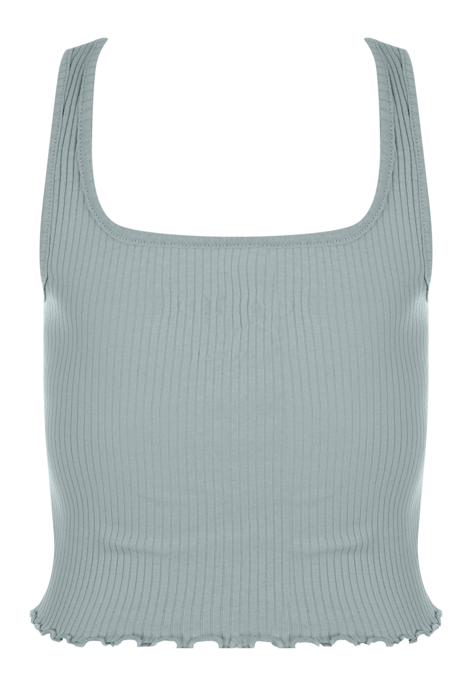 Older Girls Mint Square Neck Vest Top