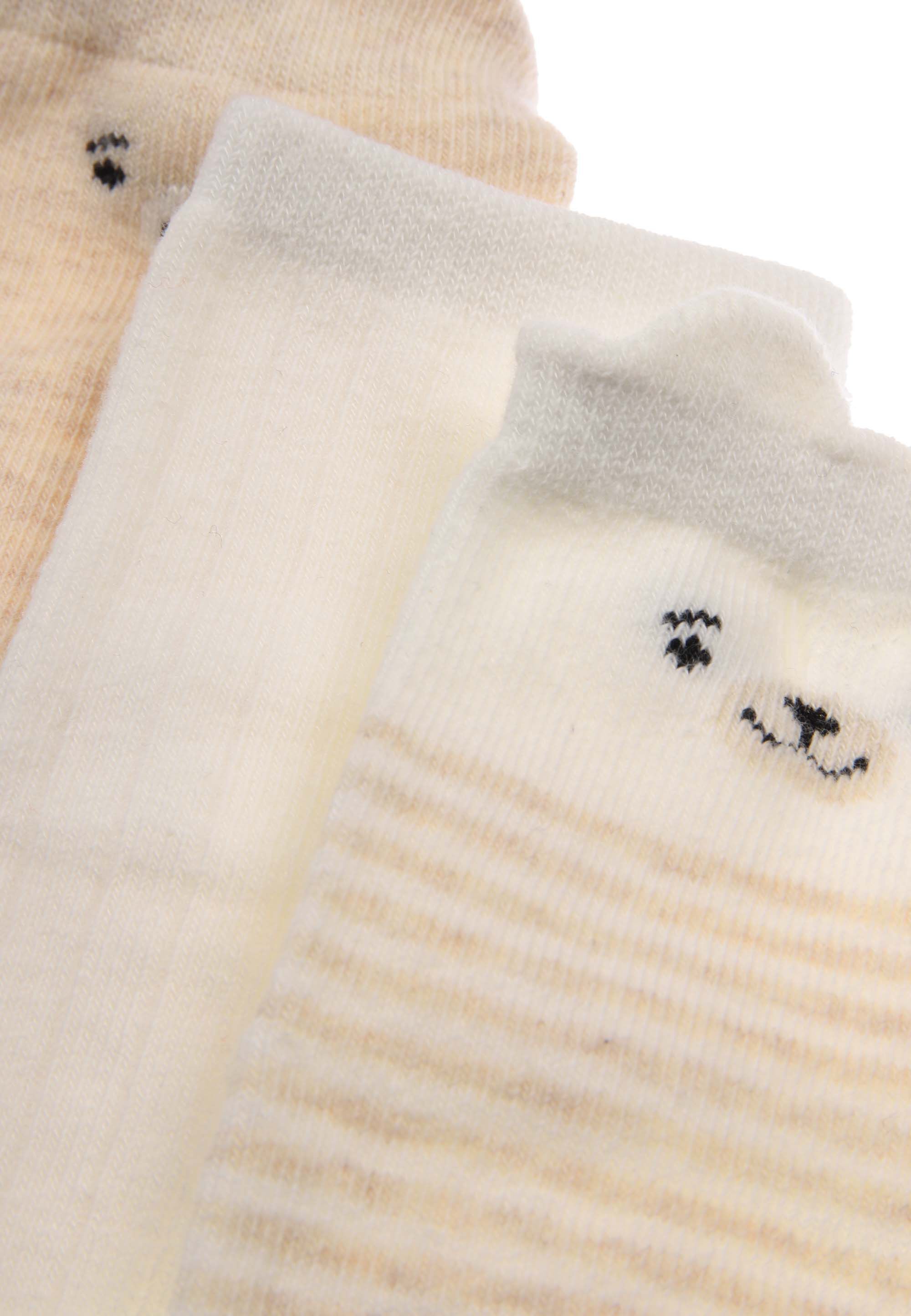 Baby 3pk Stone Bear Multipack Socks
