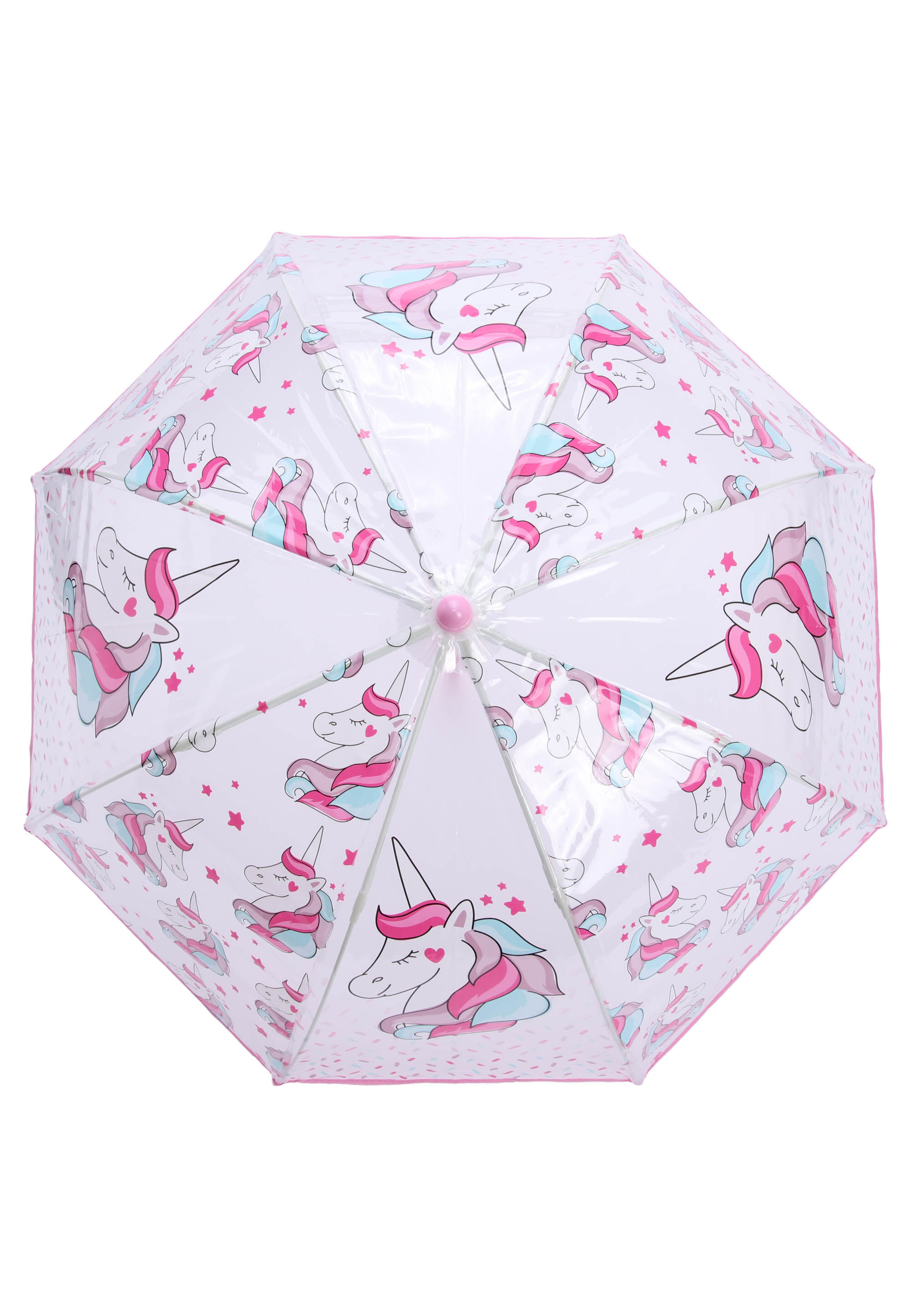 Kids Pink Unicorn Umbrella