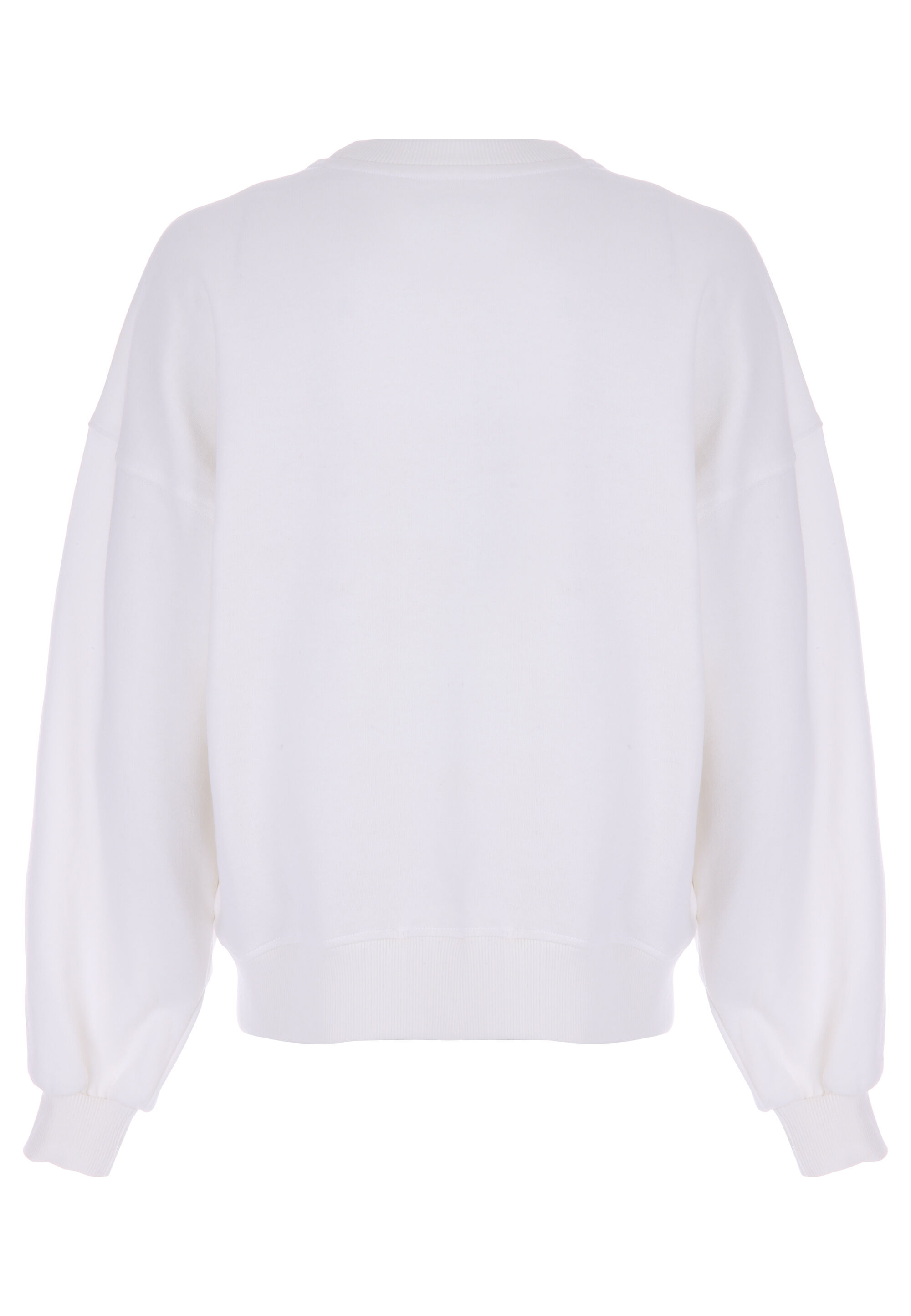 Older Girls Cream Sequin Reindeer Crew Neck Sweatshirt