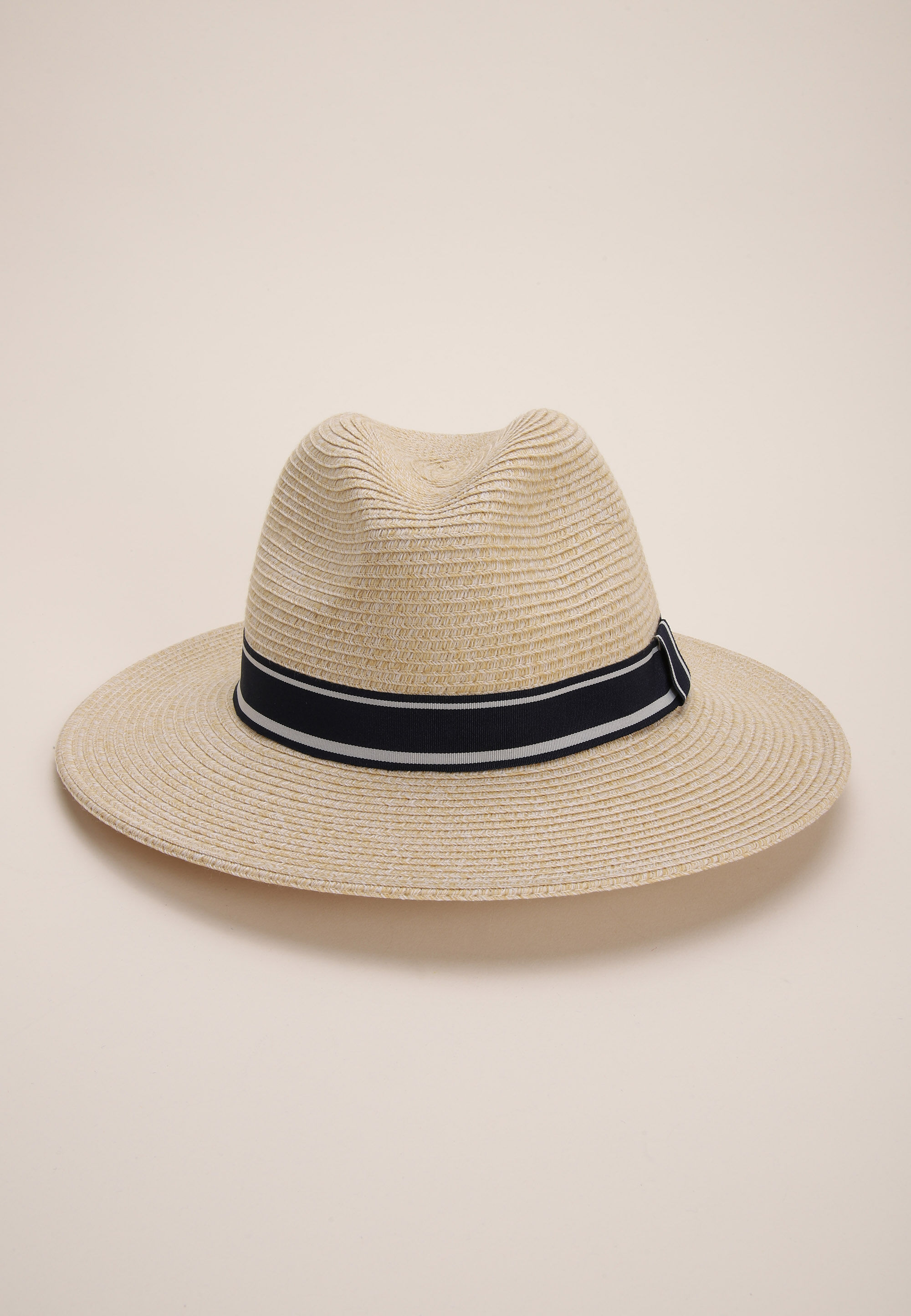 Mens Natural Woven Packable Panama Hat