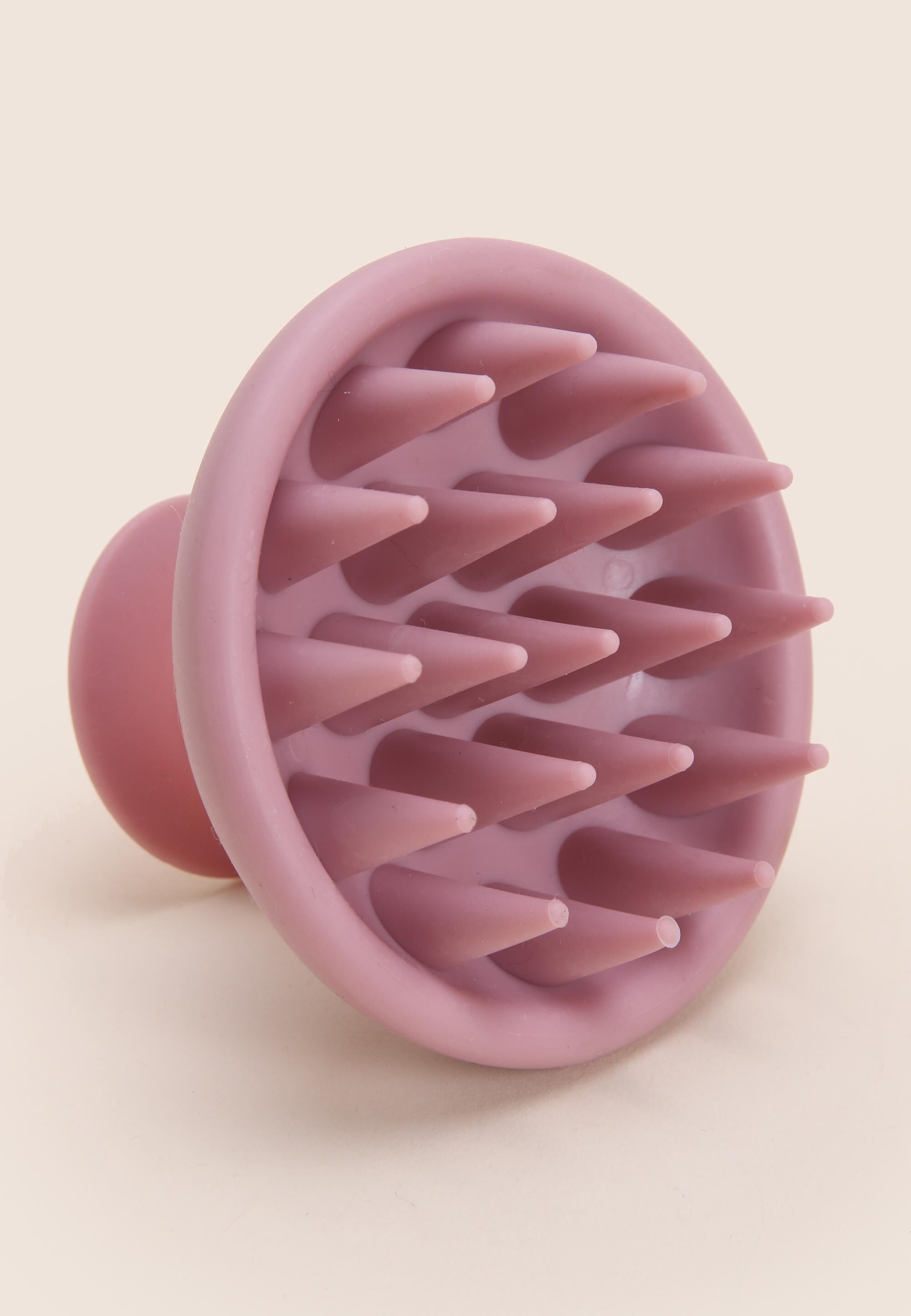 Womens Pink Plain Scalp Massager
