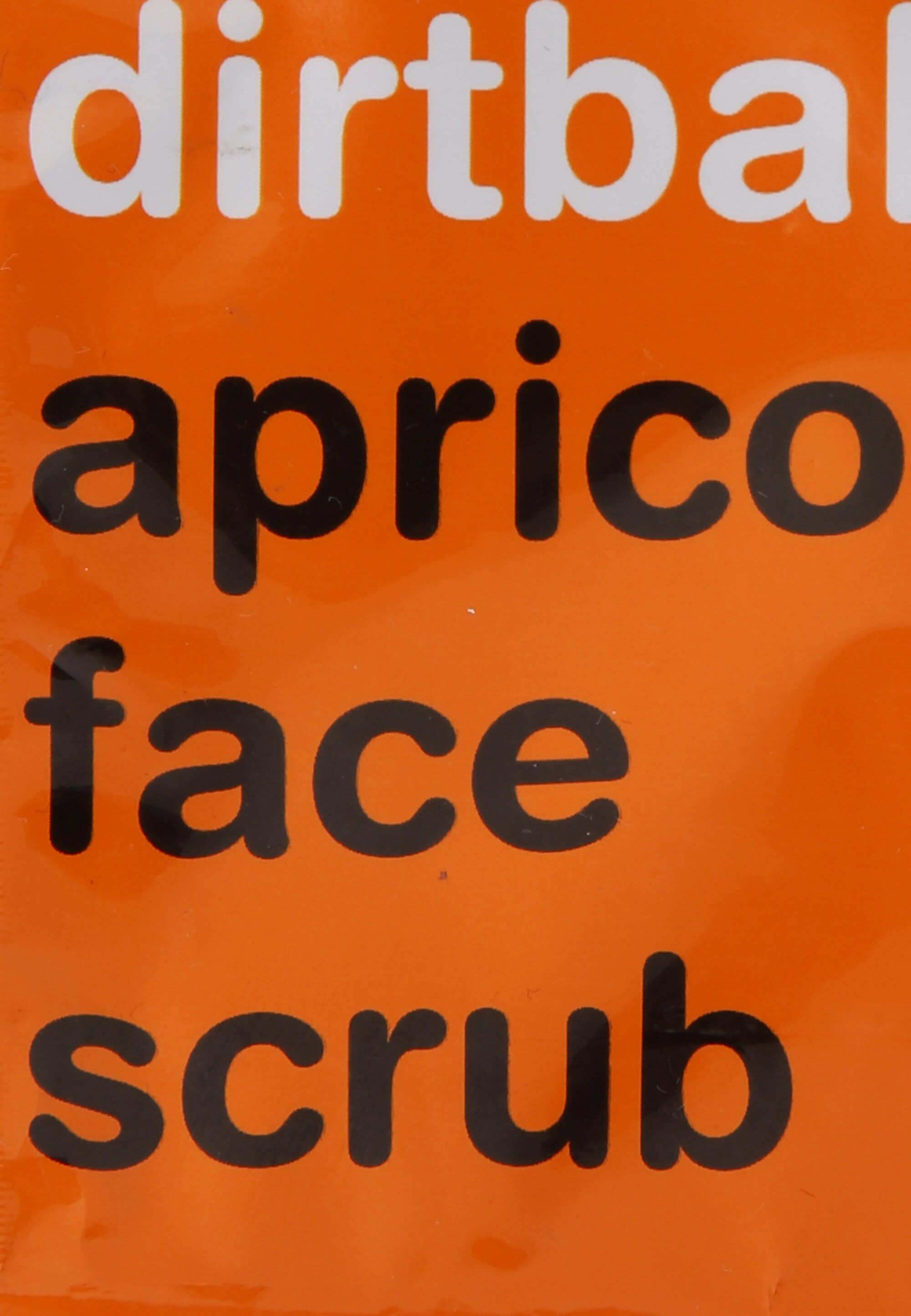 Womens Anatomicals Apricot Face Scrub