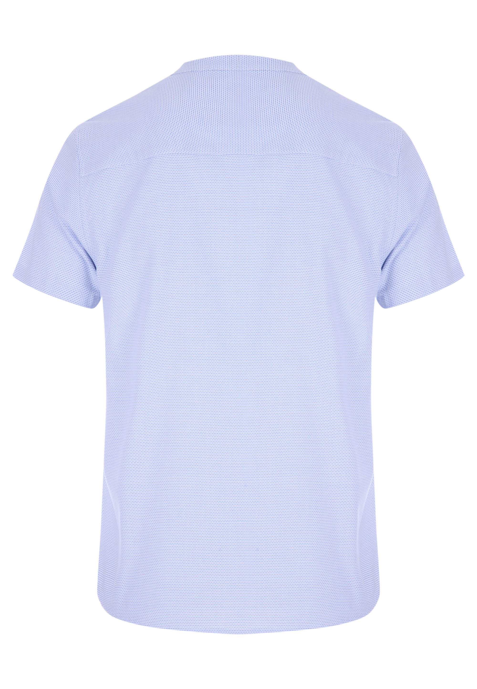 Mens Light Blue Granddad Shirt