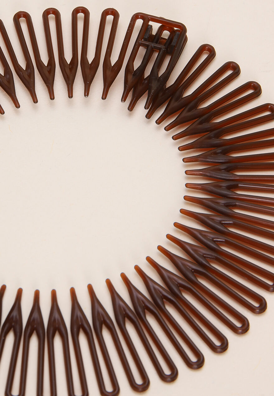 Zig Zag Brown Headband