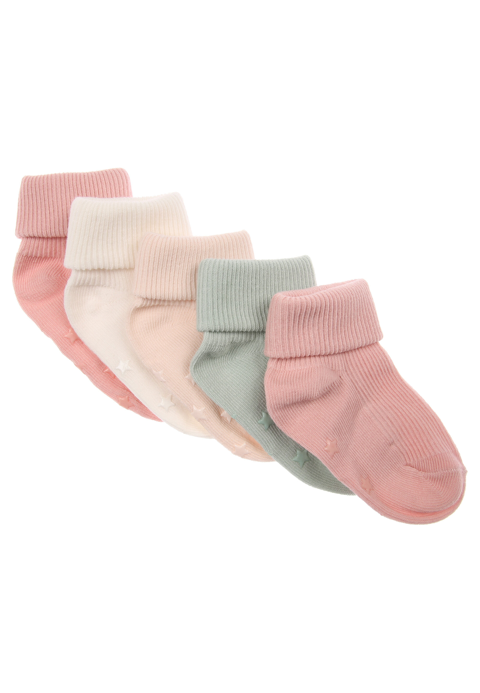 Baby Girl 5pk Pink Multipack Socks