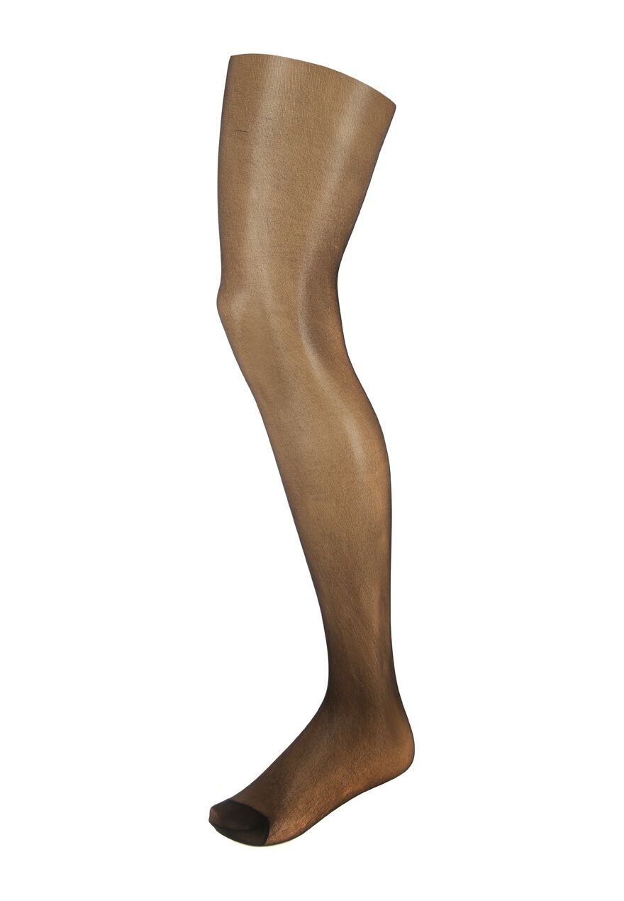 Womens Black Bare 20 Denier 5pk Tights Large