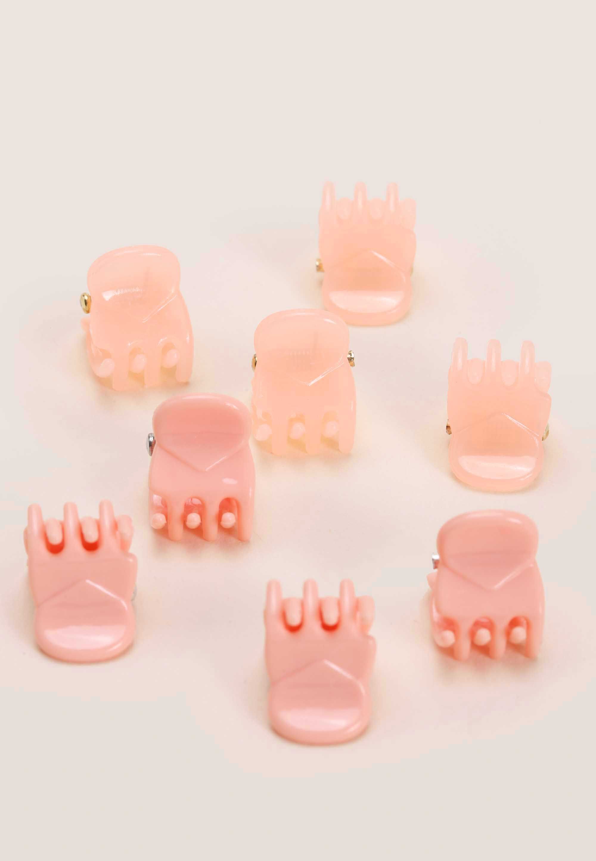 Womens 8pk Mini Bulldog Clips
