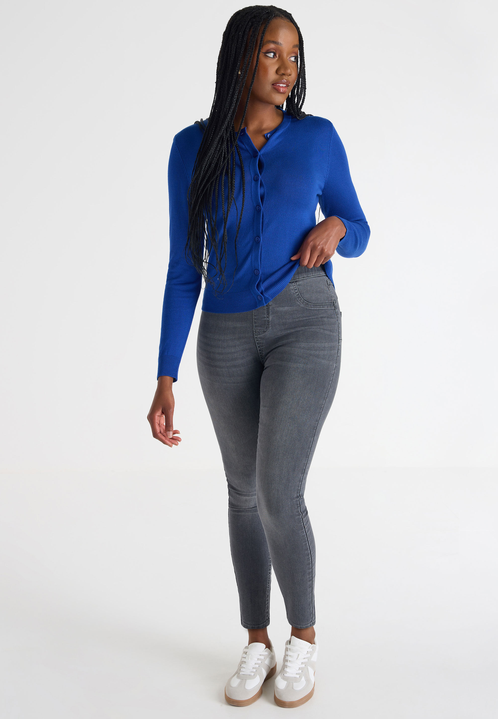 Womens Dark Grey Kate Shaper Jeggings