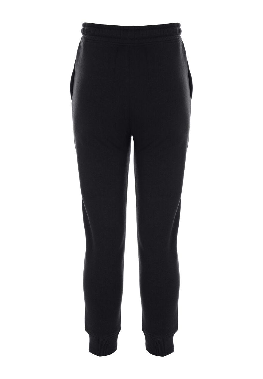 Older Boys Plain Black Joggers
