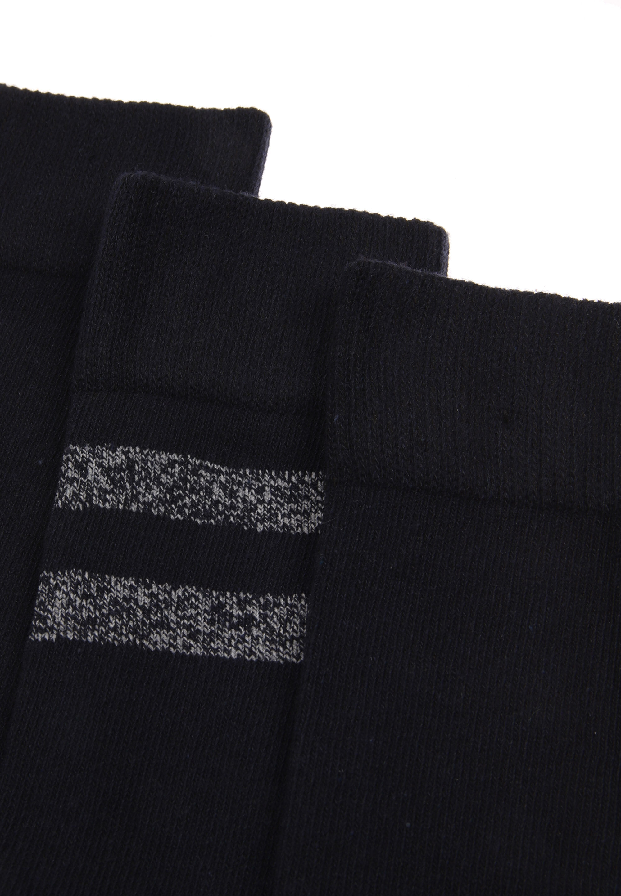 Mens 2pk Navy Work Comfort Socks