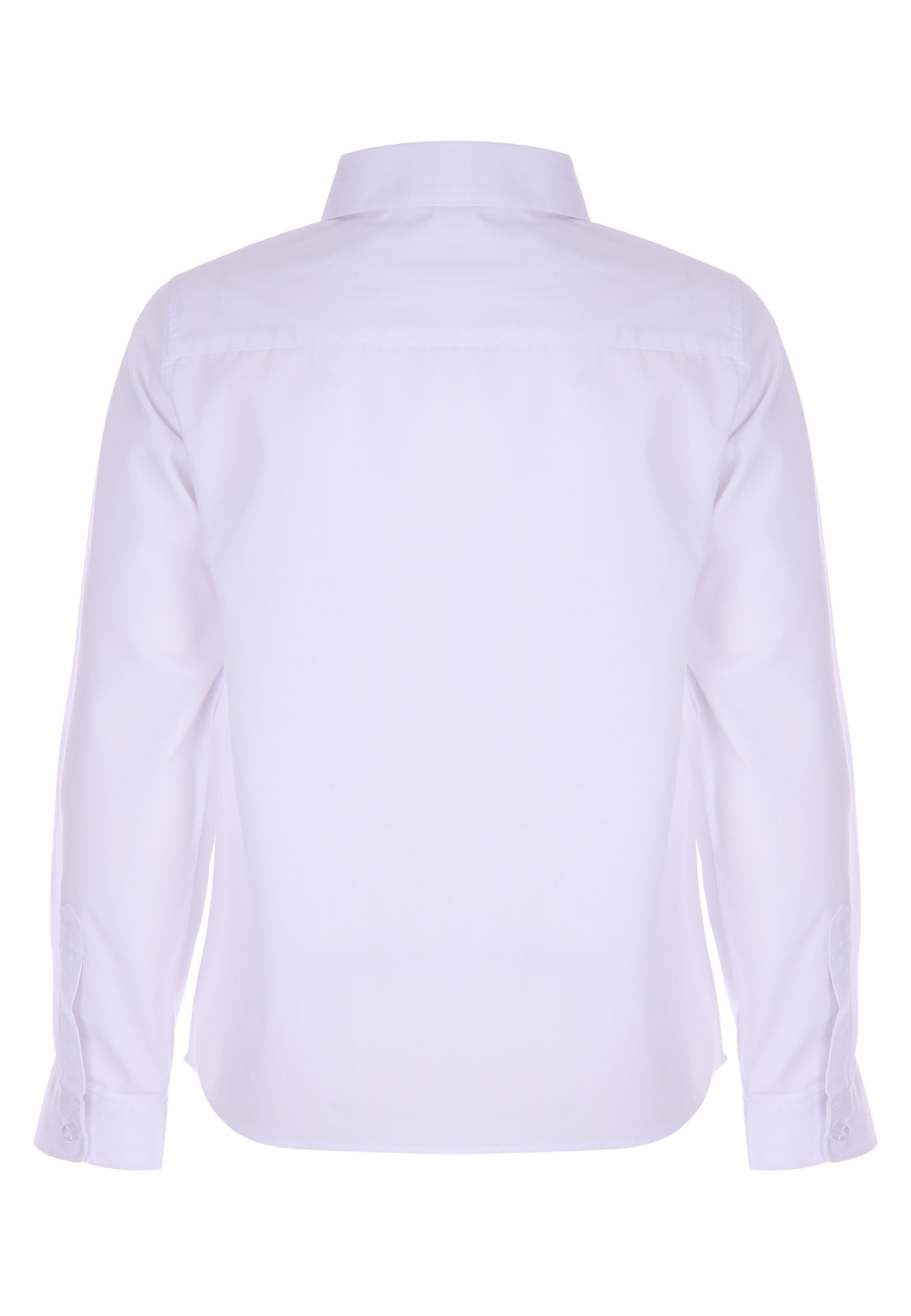 Older Boys White Long Sleeve School Shirt