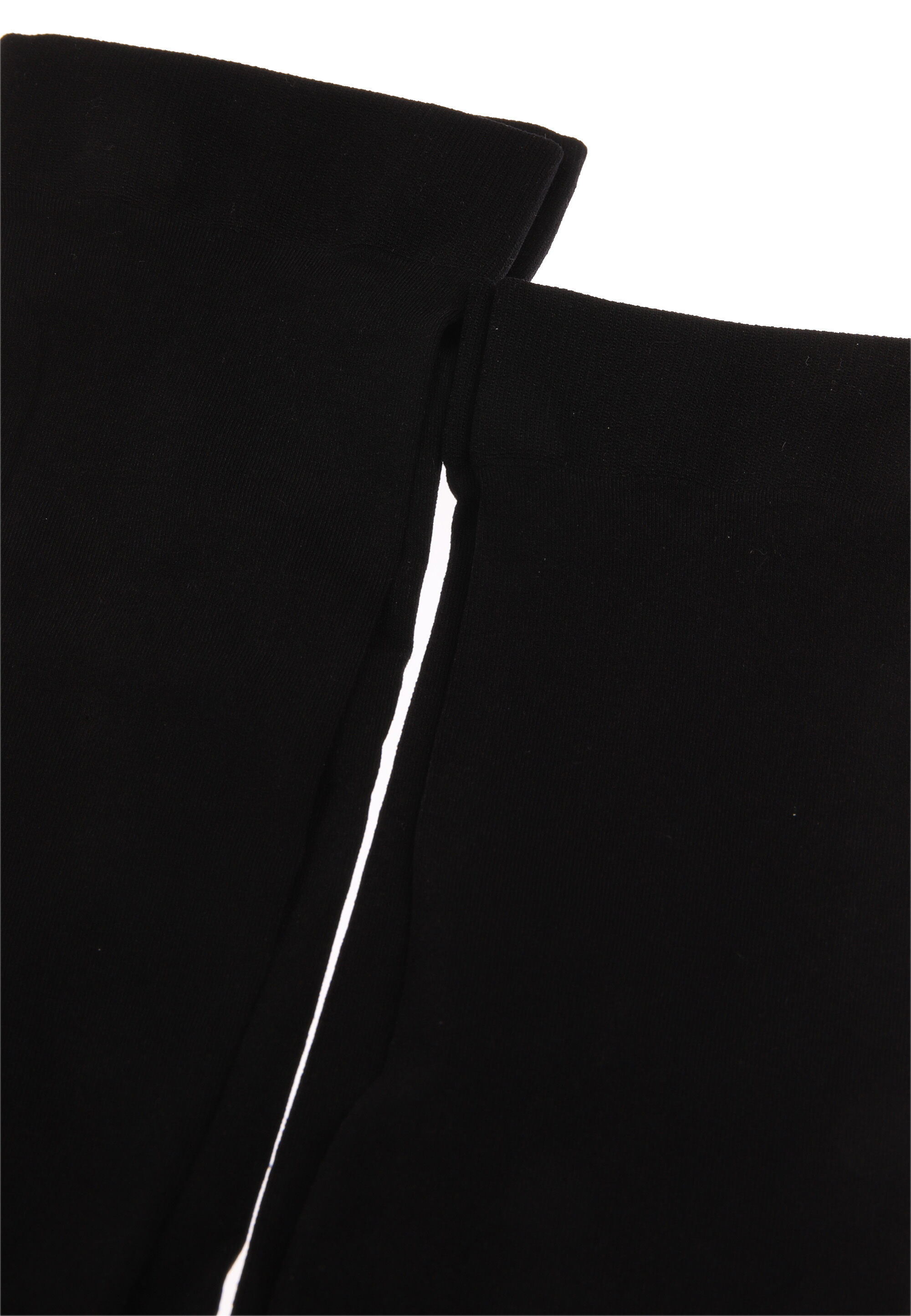 Girls 2pk Black Opaque Tights