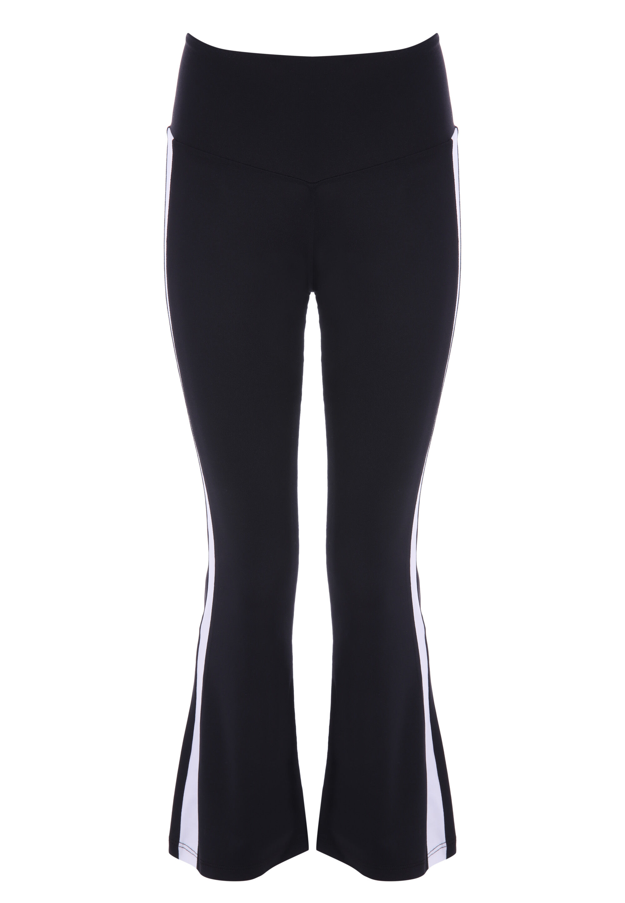Older Girl Yoga White Panel Trousers