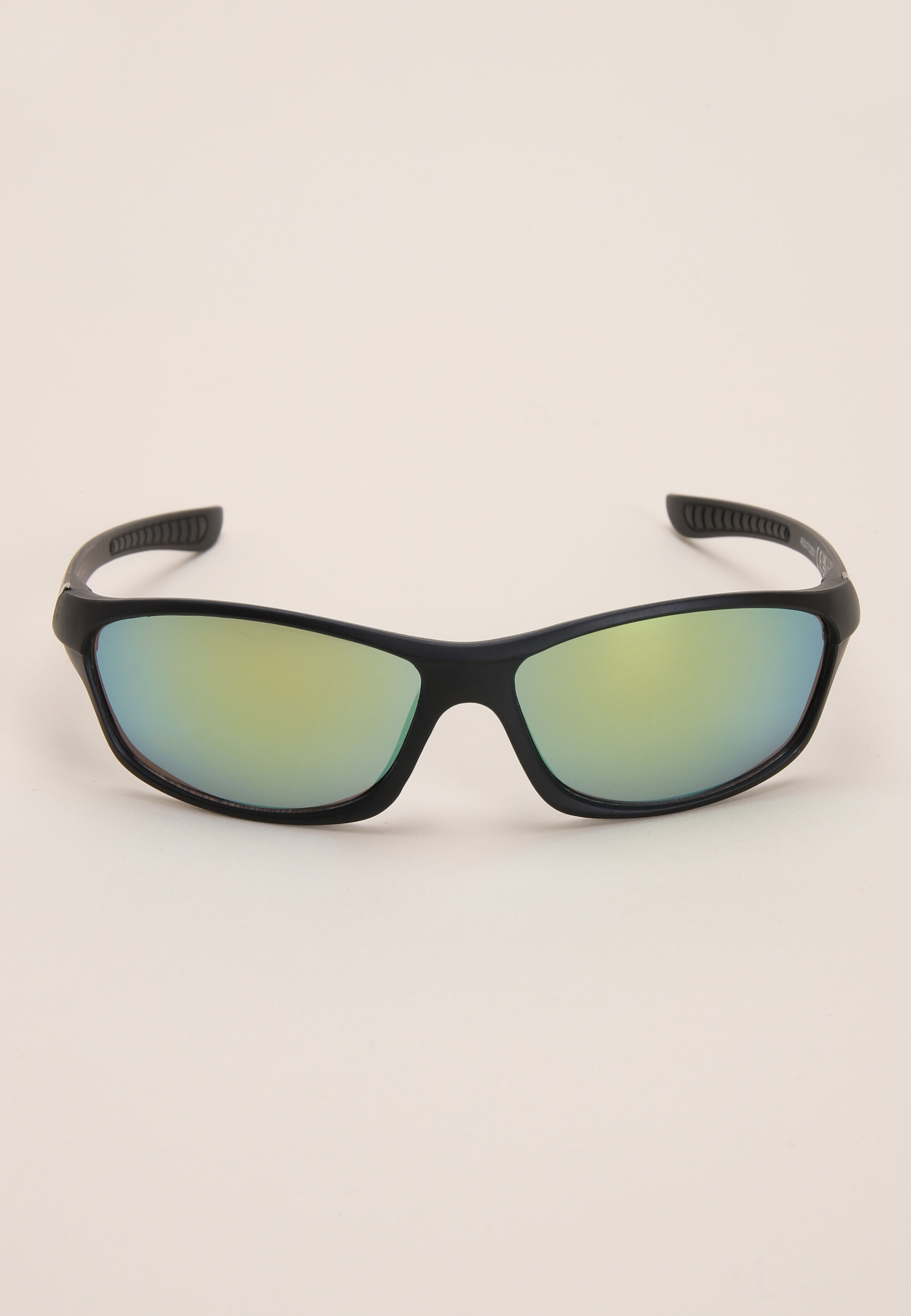 Boys Black Wrap Around Sports Sunglasses