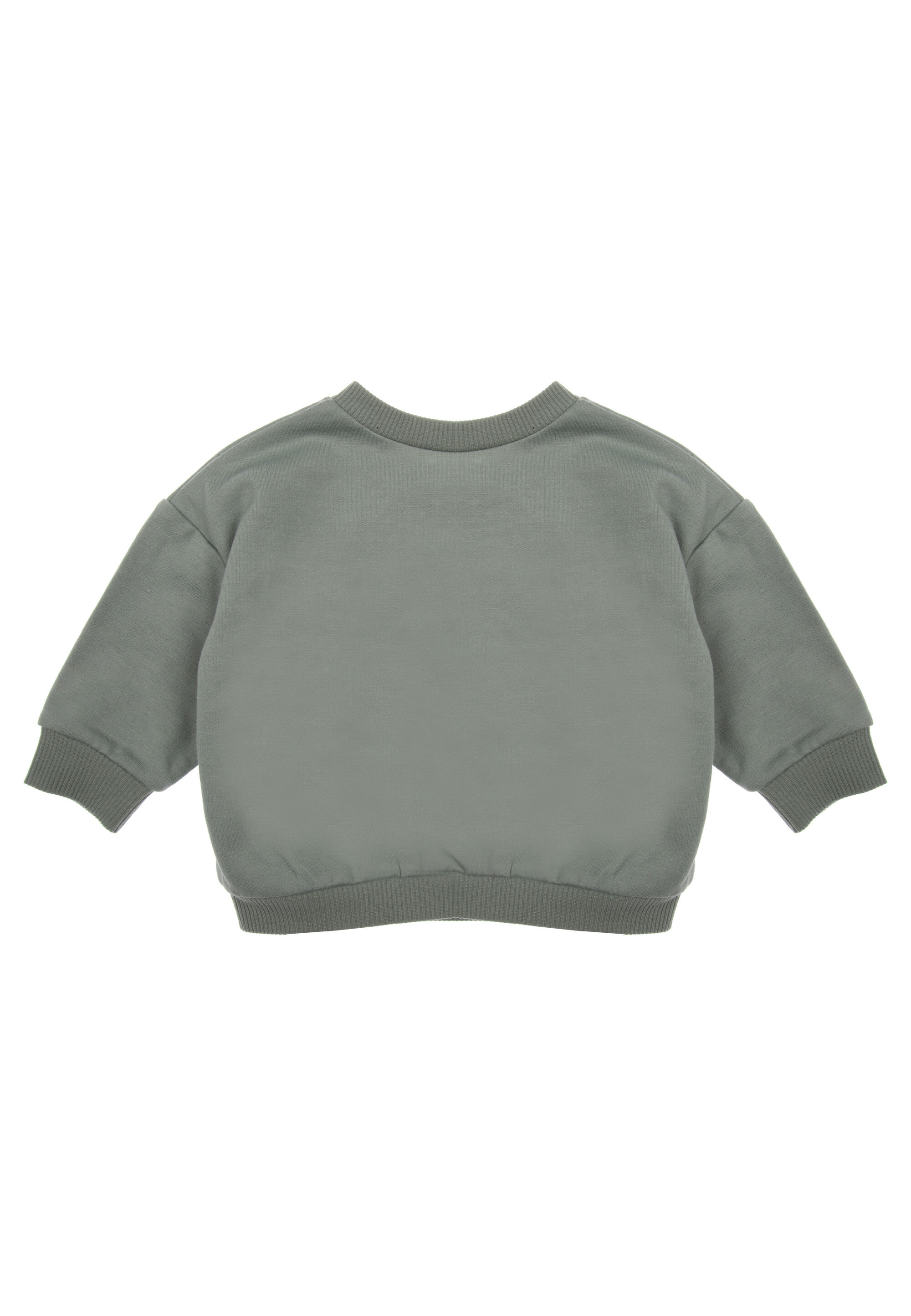 Baby Boys Green Smile Sweatshirt