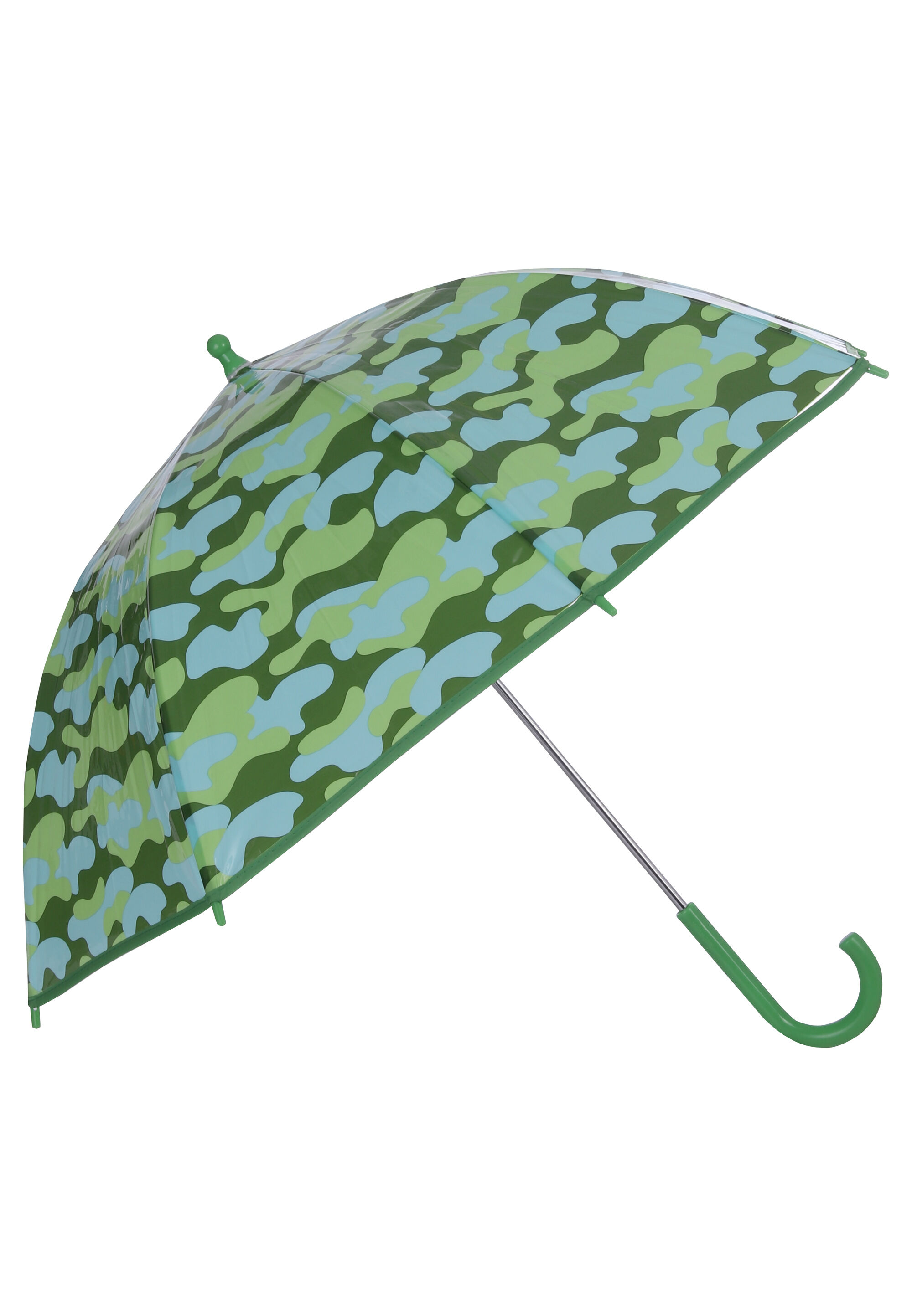 Kids Green Camo Umbrella