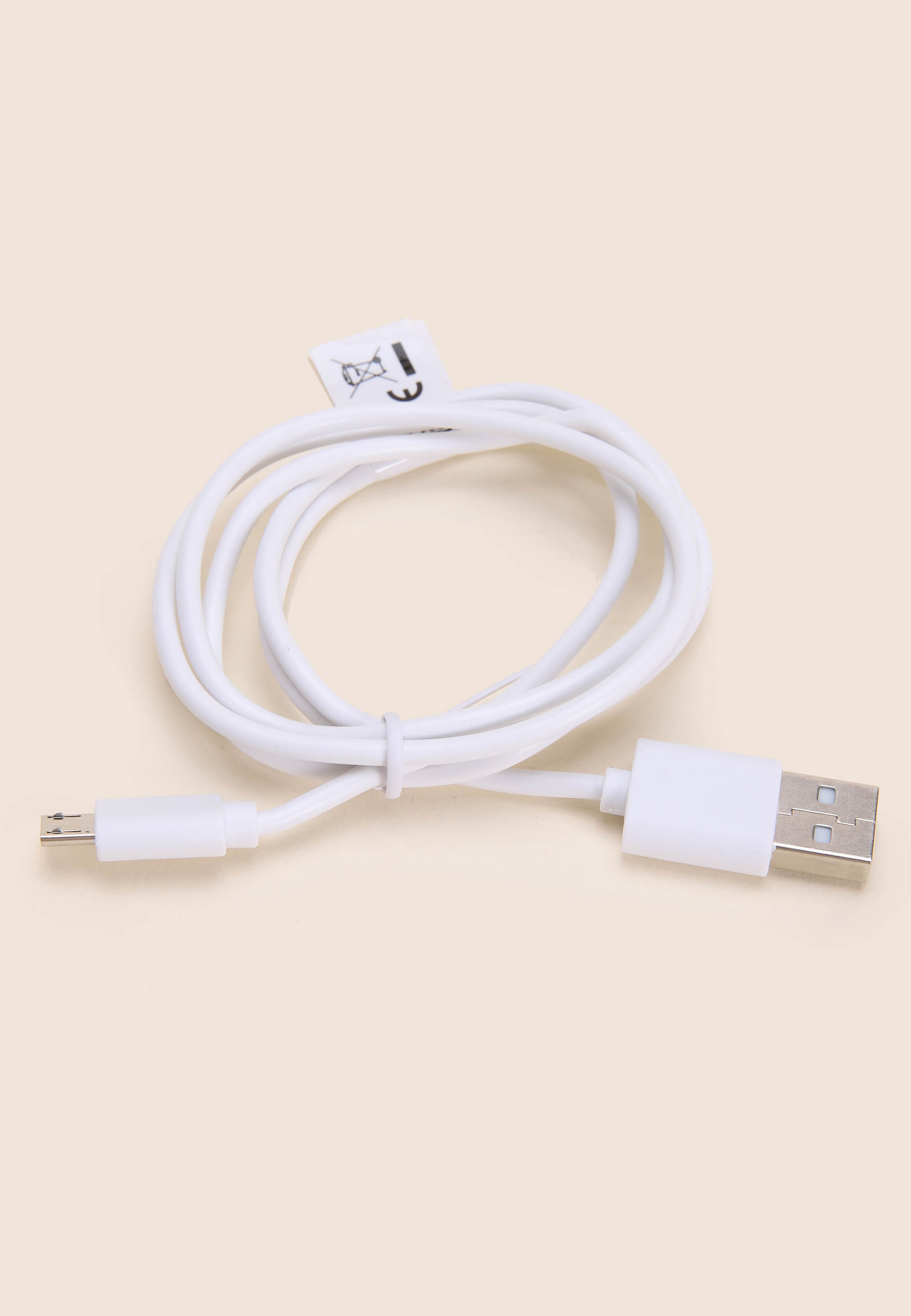 White USB Lightning To USB Cable
