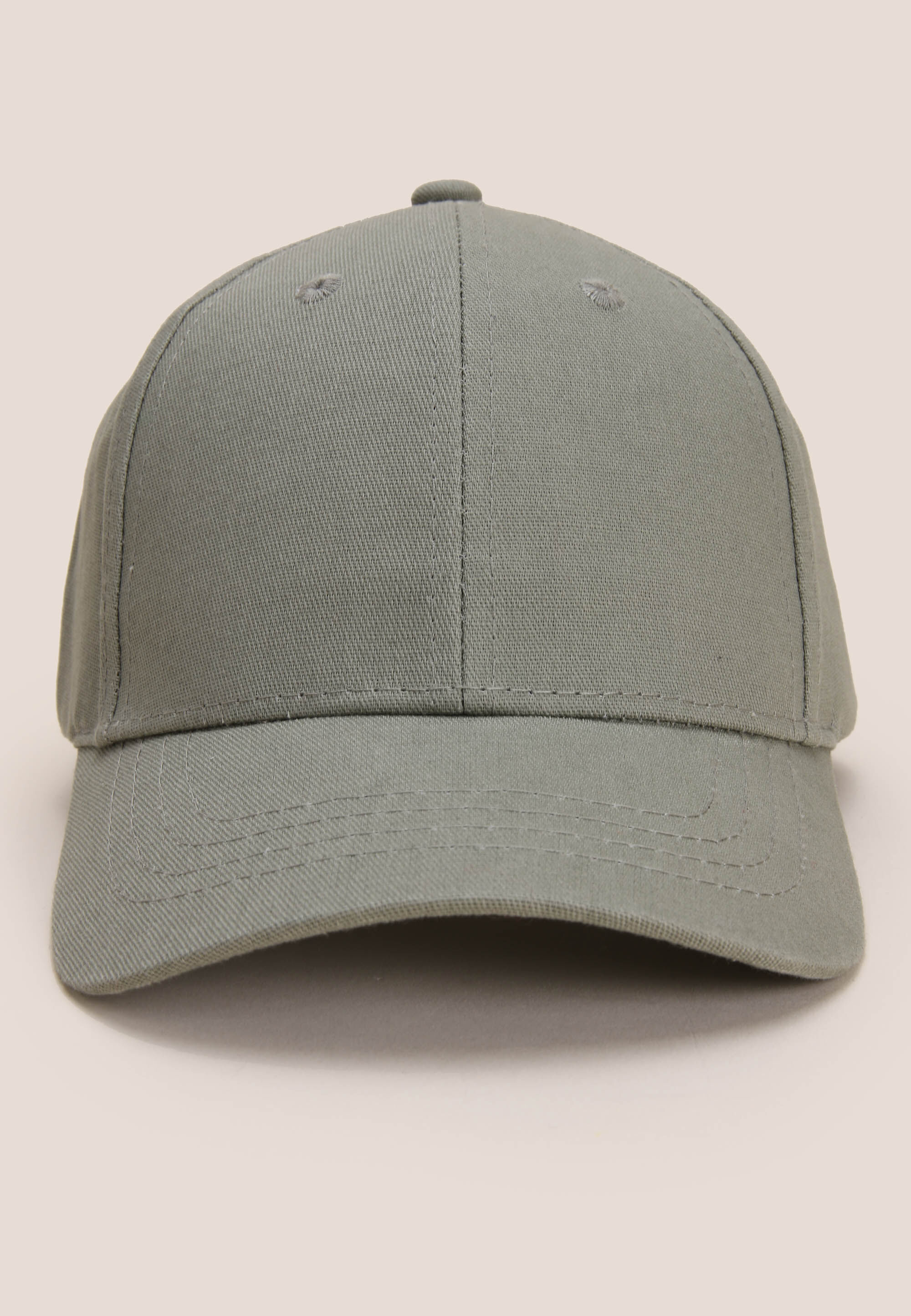 Younger Boys Sage Plain Baseball Cap