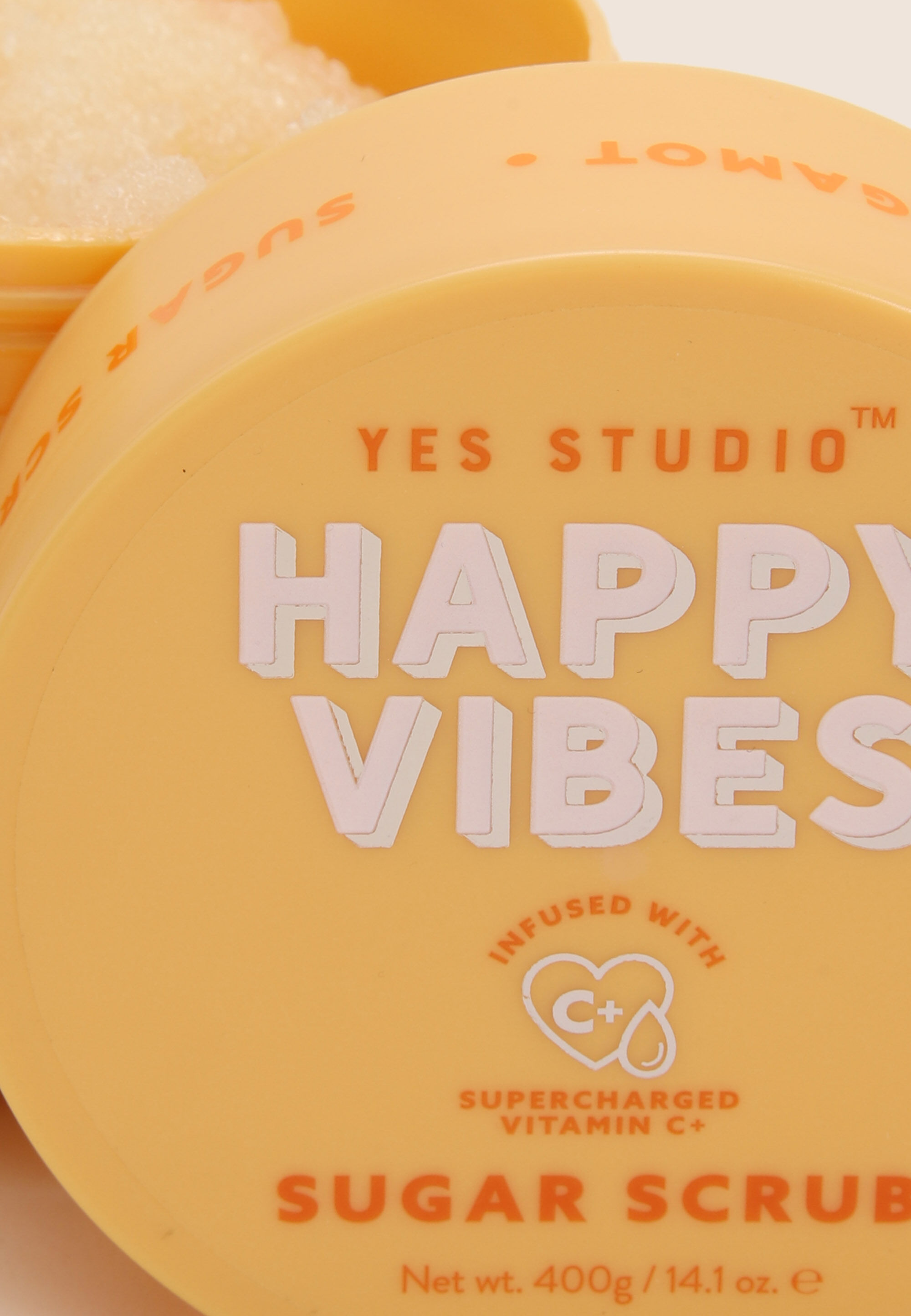 Womens Happy Vibes Sugar Scrub